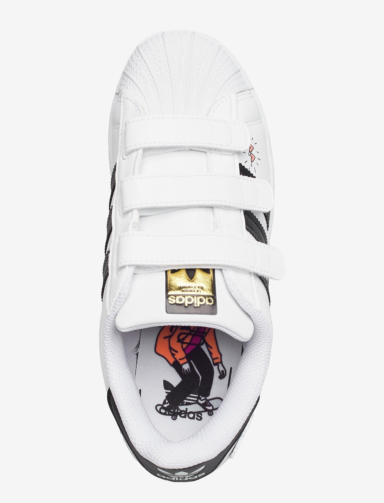 adidas Originals - SUPERSTAR CF C - ftwwht/cblack/goldmt - 3