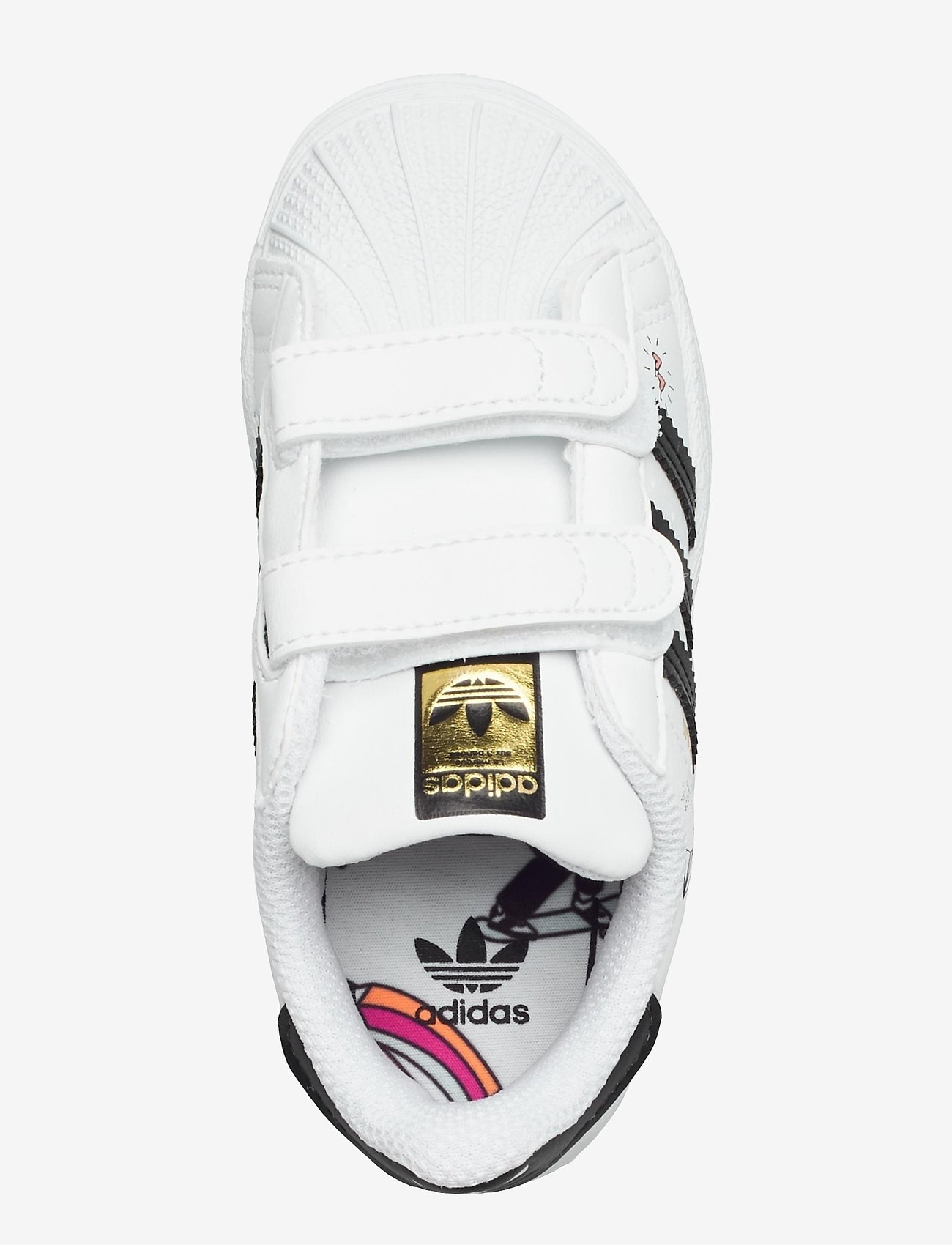 adidas Originals - Superstar - ftwwht/cblack/goldmt - 3