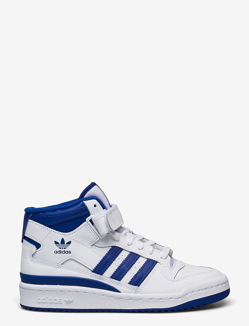 adidas Originals - FORUM MID J - madala säärega tossud - ftwwht/royblu/ftwwht - 1