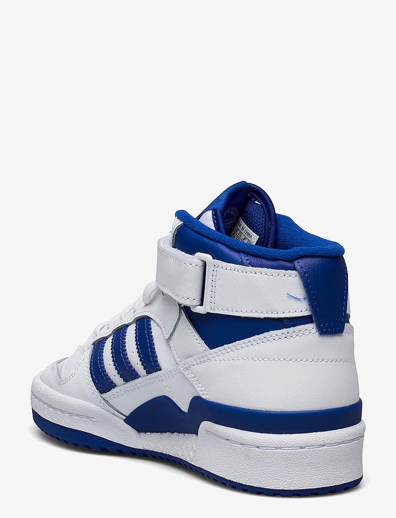 adidas Originals - FORUM MID J - madala säärega tossud - ftwwht/royblu/ftwwht - 2