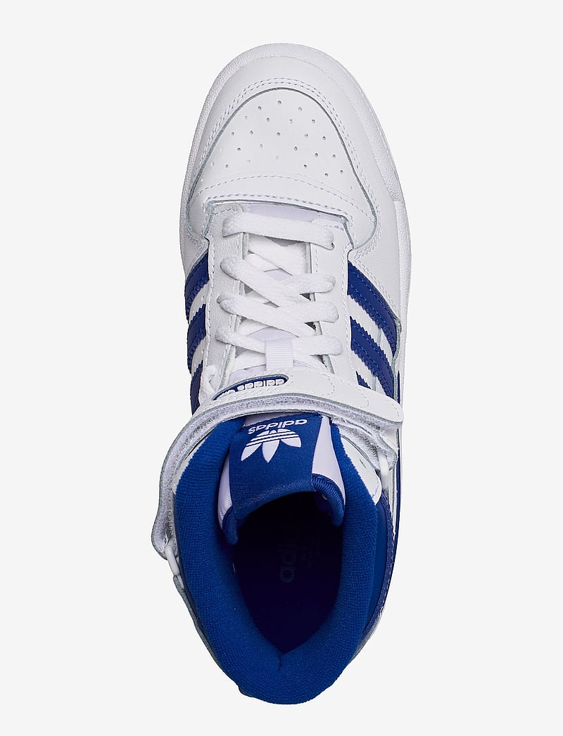 adidas Originals - FORUM MID J - madala säärega tossud - ftwwht/royblu/ftwwht - 3