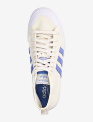 adidas Originals - Nizza Platform Mid Shoes - chunky sneakers - owhite/blufus/ftwwht - 3