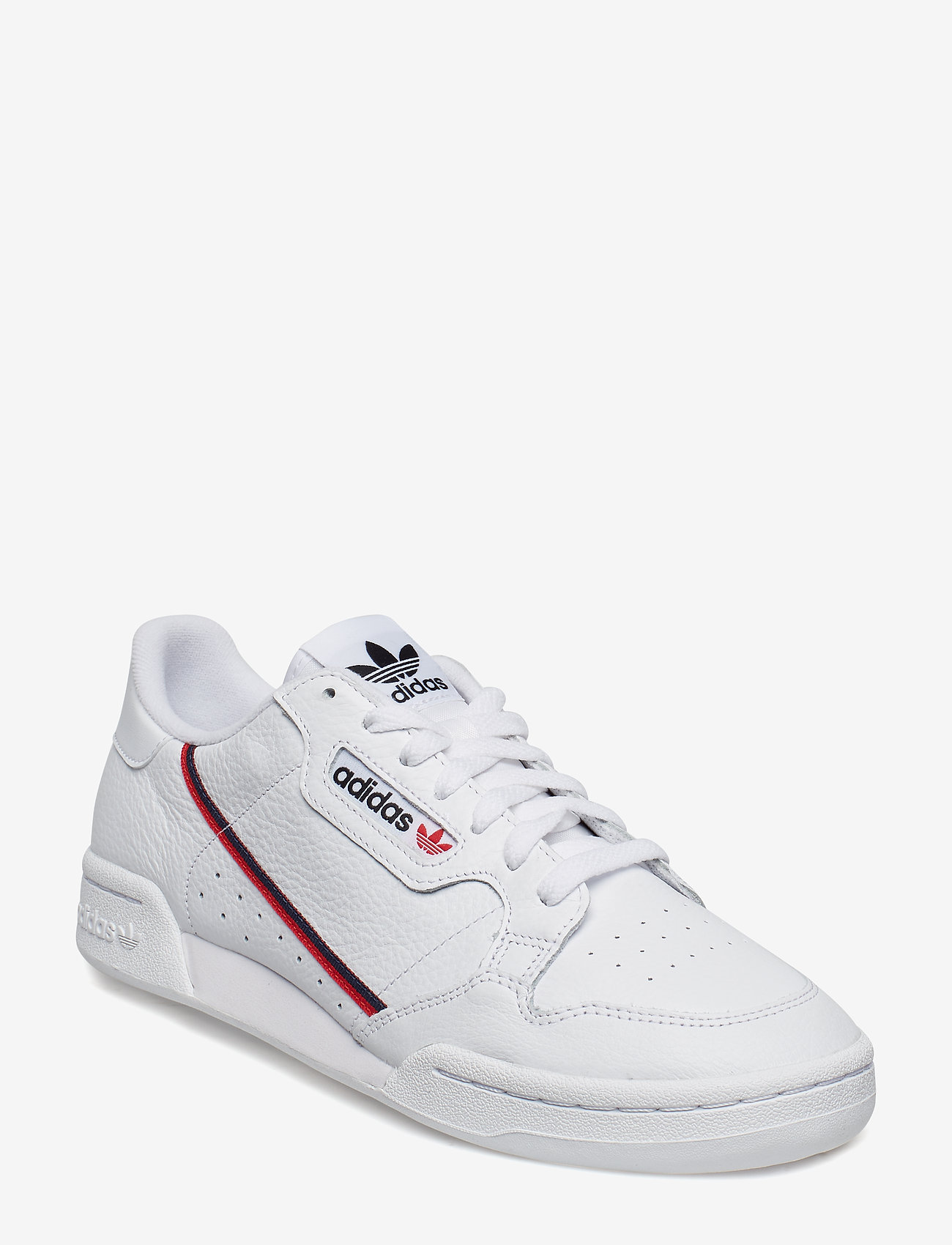 adidas Originals - Continental 80 Shoes - sportiniai bateliai žemu aulu - ftwwht/scarle/conavy - 0