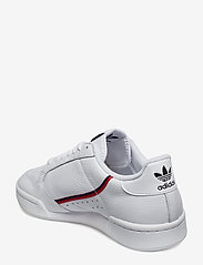 adidas Originals - Continental 80 Shoes - sportiniai bateliai žemu aulu - ftwwht/scarle/conavy - 2