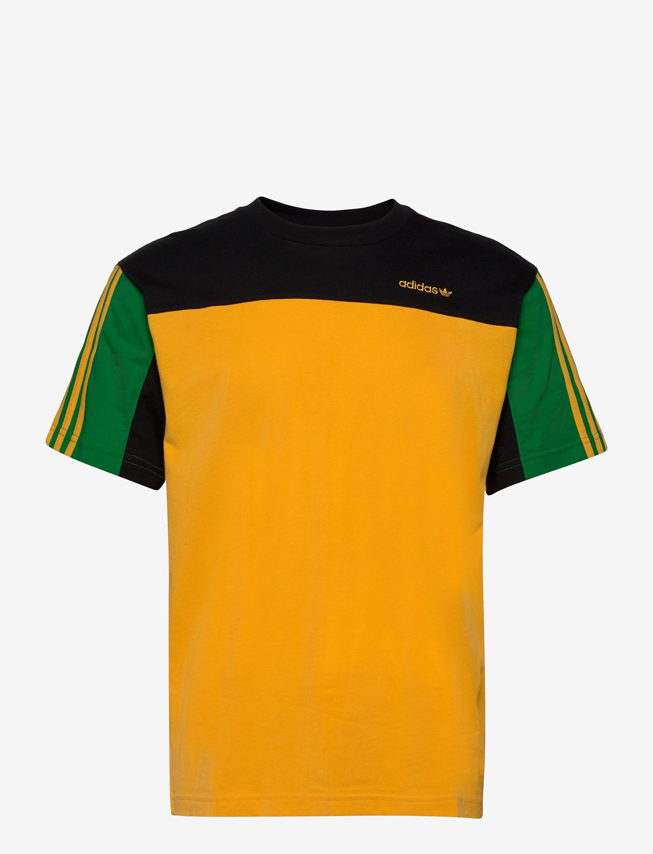 adidas Originals - CLASSICS SS TEE - actgol/black - 1