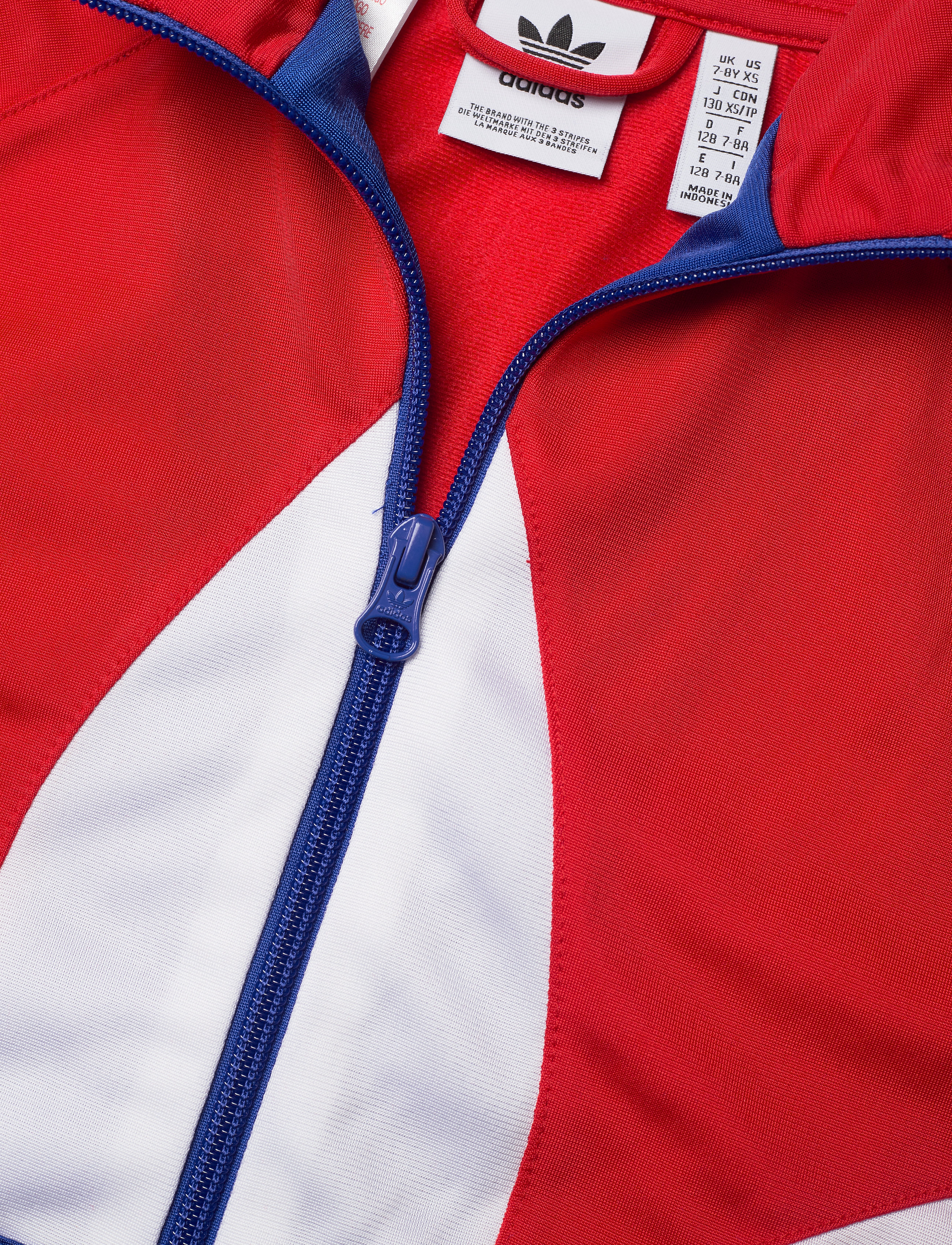 adidas Originals - BIG TREFOIL TT - scarle/royblu/white - 2