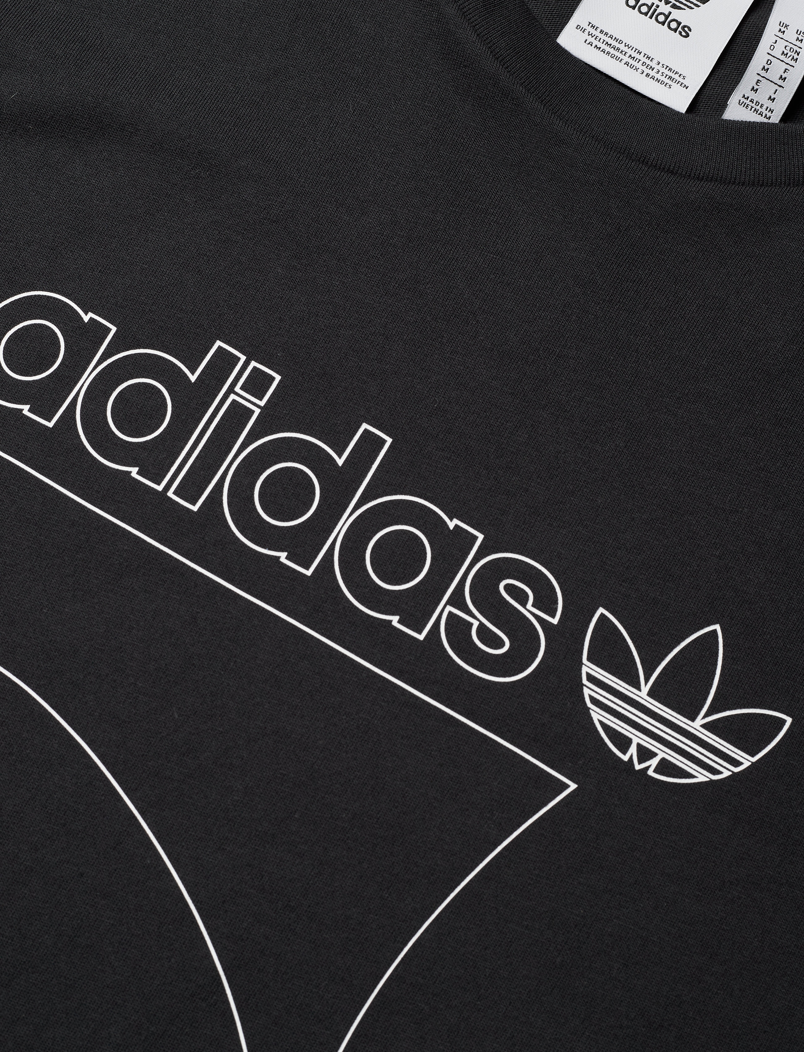 adidas Originals - SPRT 3S TEE - black - 4