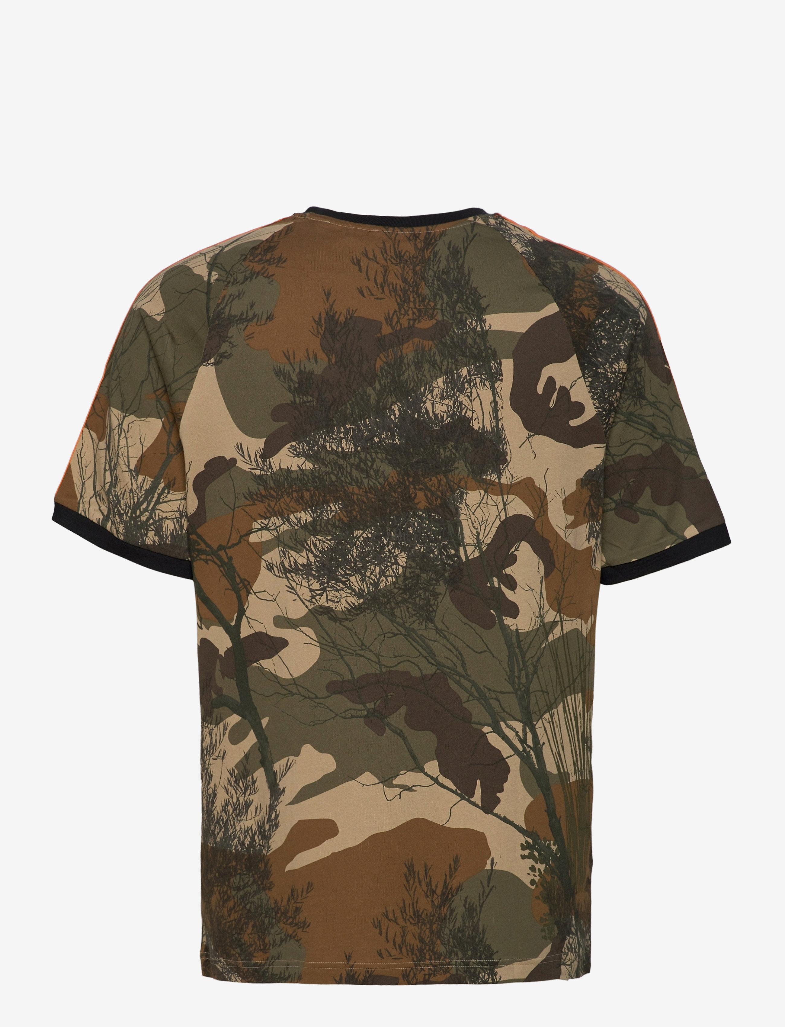 adidas Originals - CAMO AOP TEE - hemp/brooxi/eargrn/ap - 2