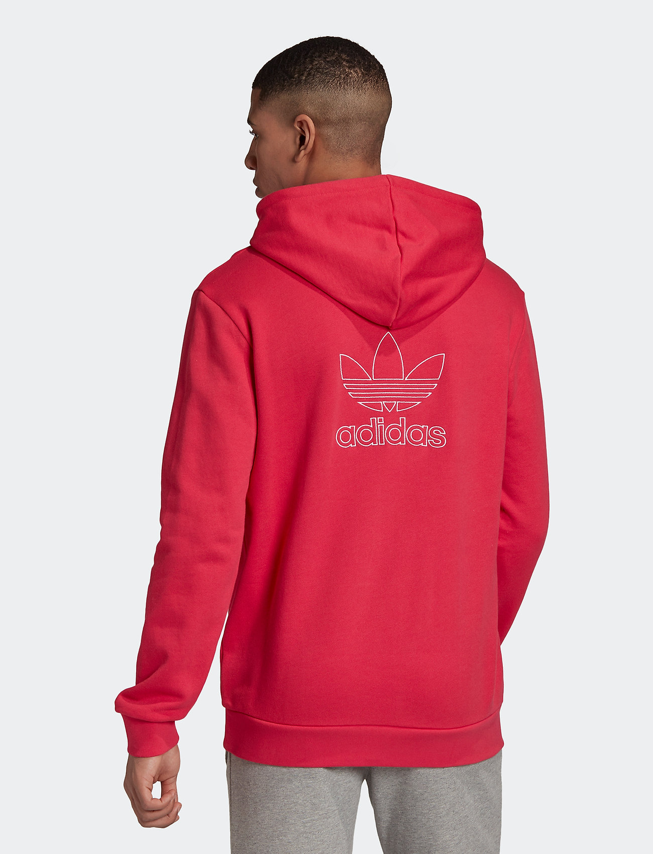 adidas Originals - B+F TRFL HOODY - powpnk/white - 3