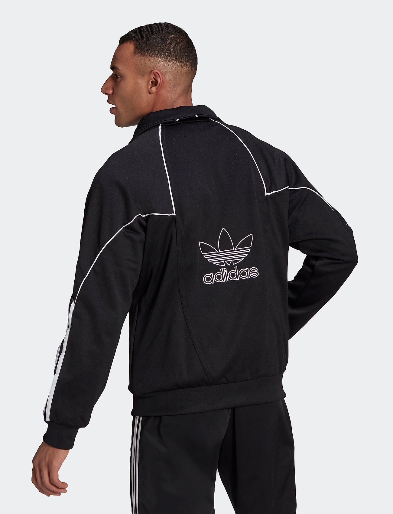 adidas Originals - B TF AB POLY TT - black/white - 3