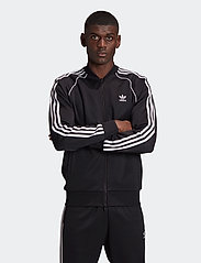adidas Originals - SST Track Top - kapuutsiga dressipluusid - black/white - 2