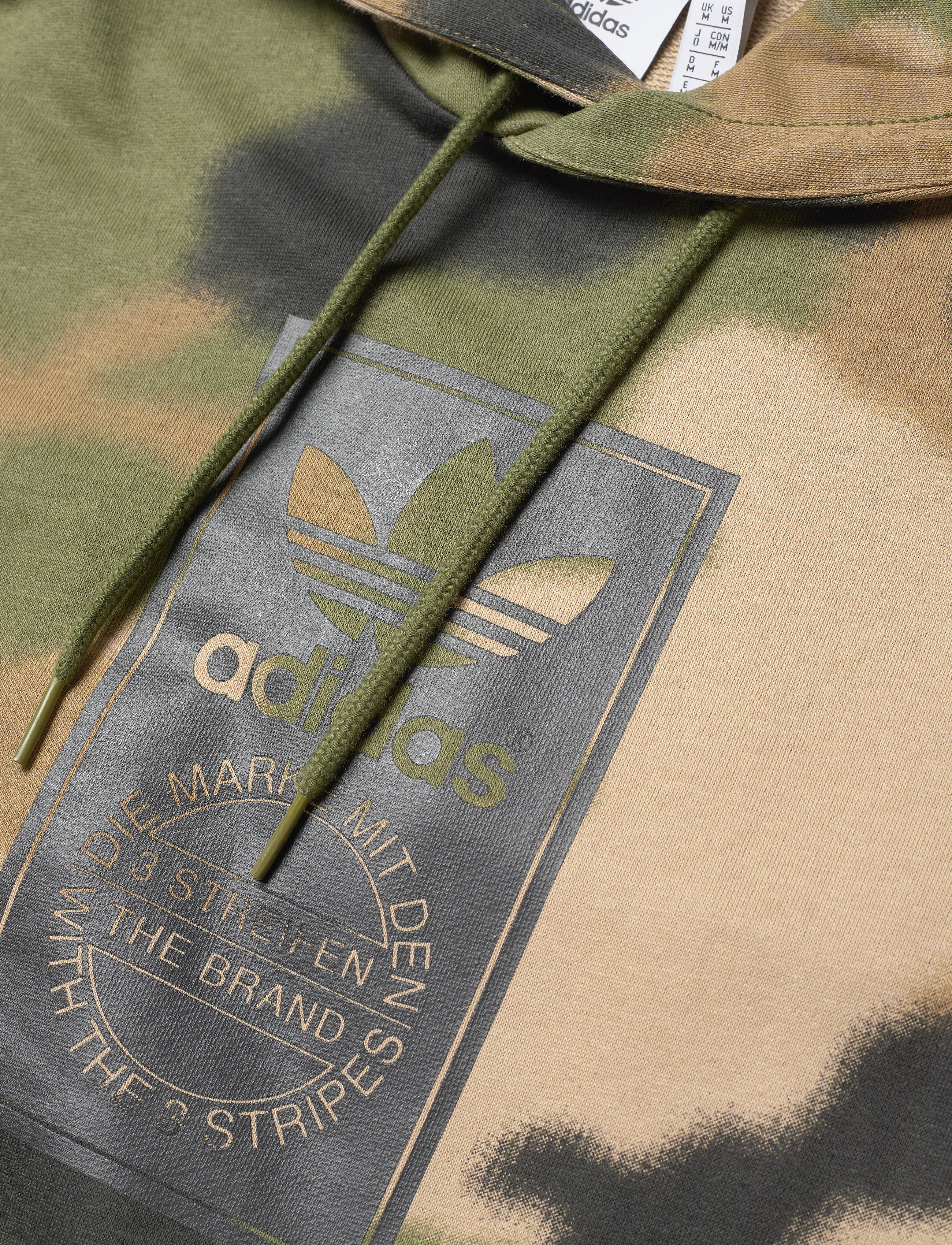 adidas Originals - Camo Allover Print Hoodie - wilpin/multco/black - 2