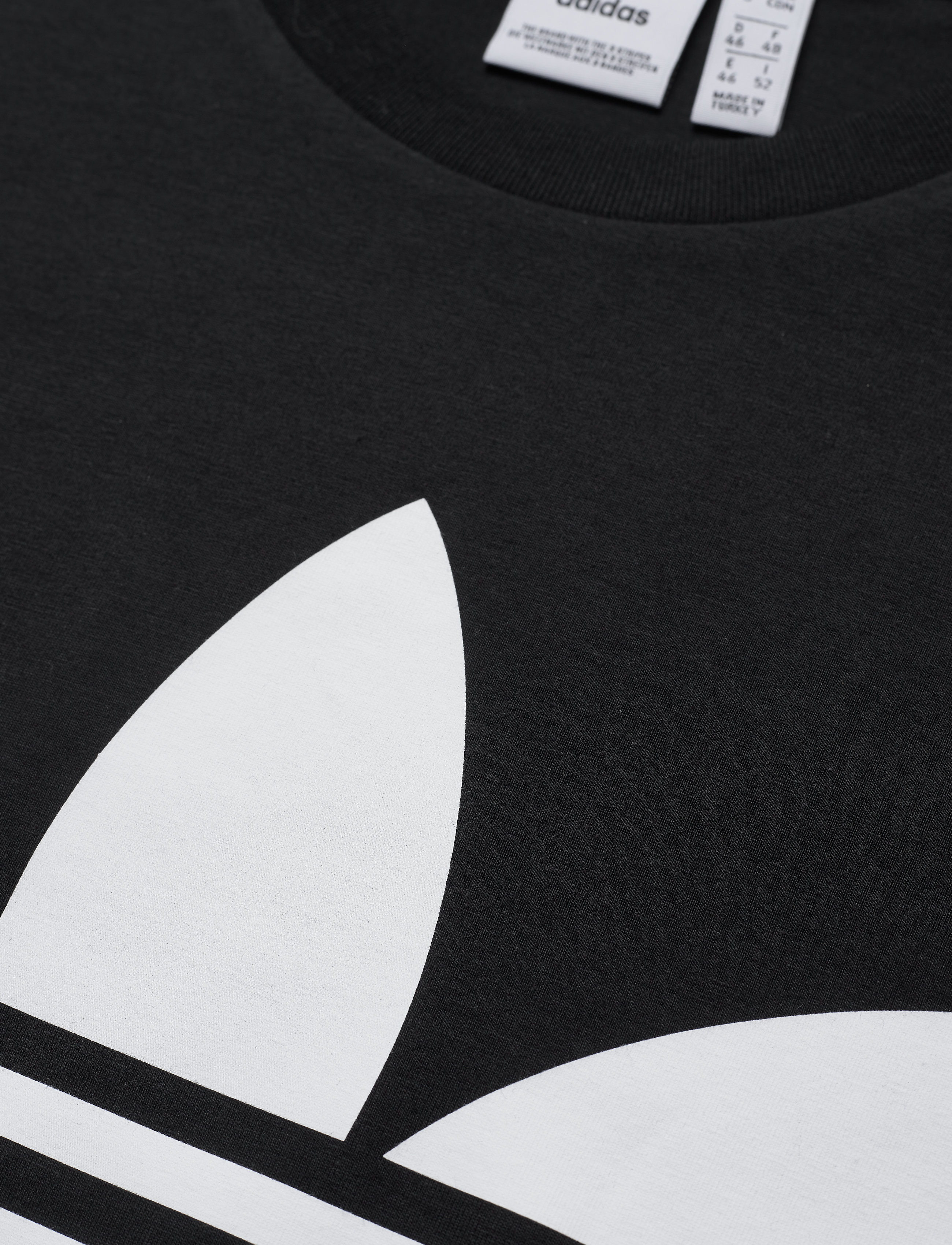 adidas Originals - ADICOLOR CLASSICS TREFOIL T-Shirt - black - 4