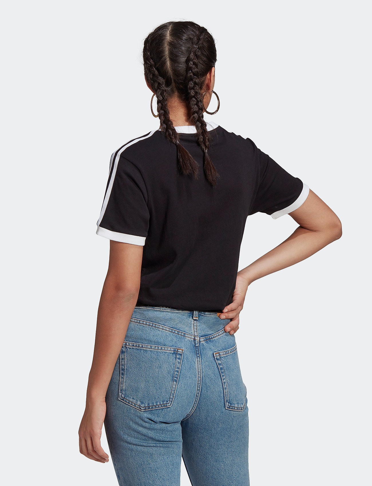 adidas Originals - Adicolor Classics 3-Stripes T-Shirt - black - 3