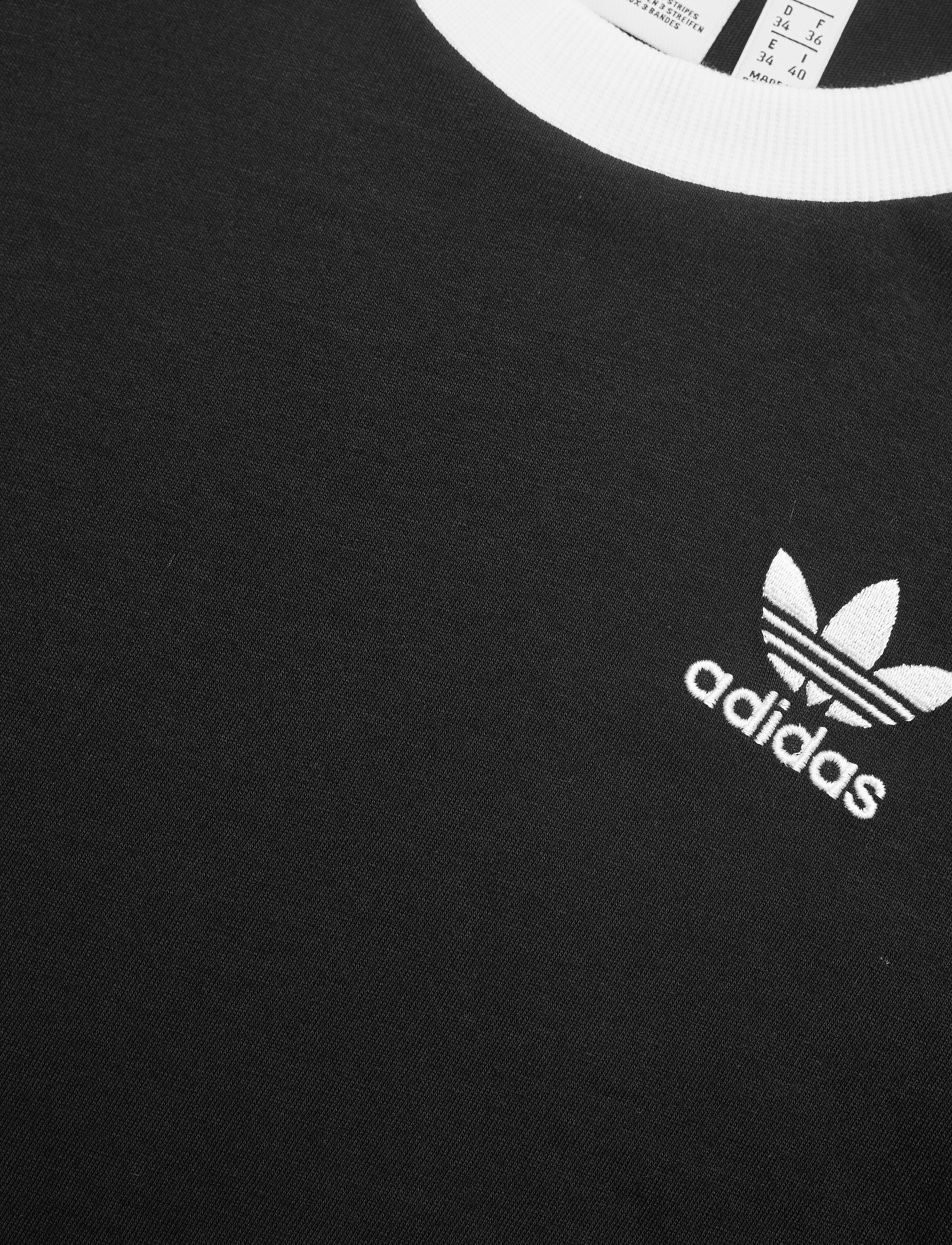 adidas Originals - Adicolor Classics 3-Stripes T-Shirt - black - 4
