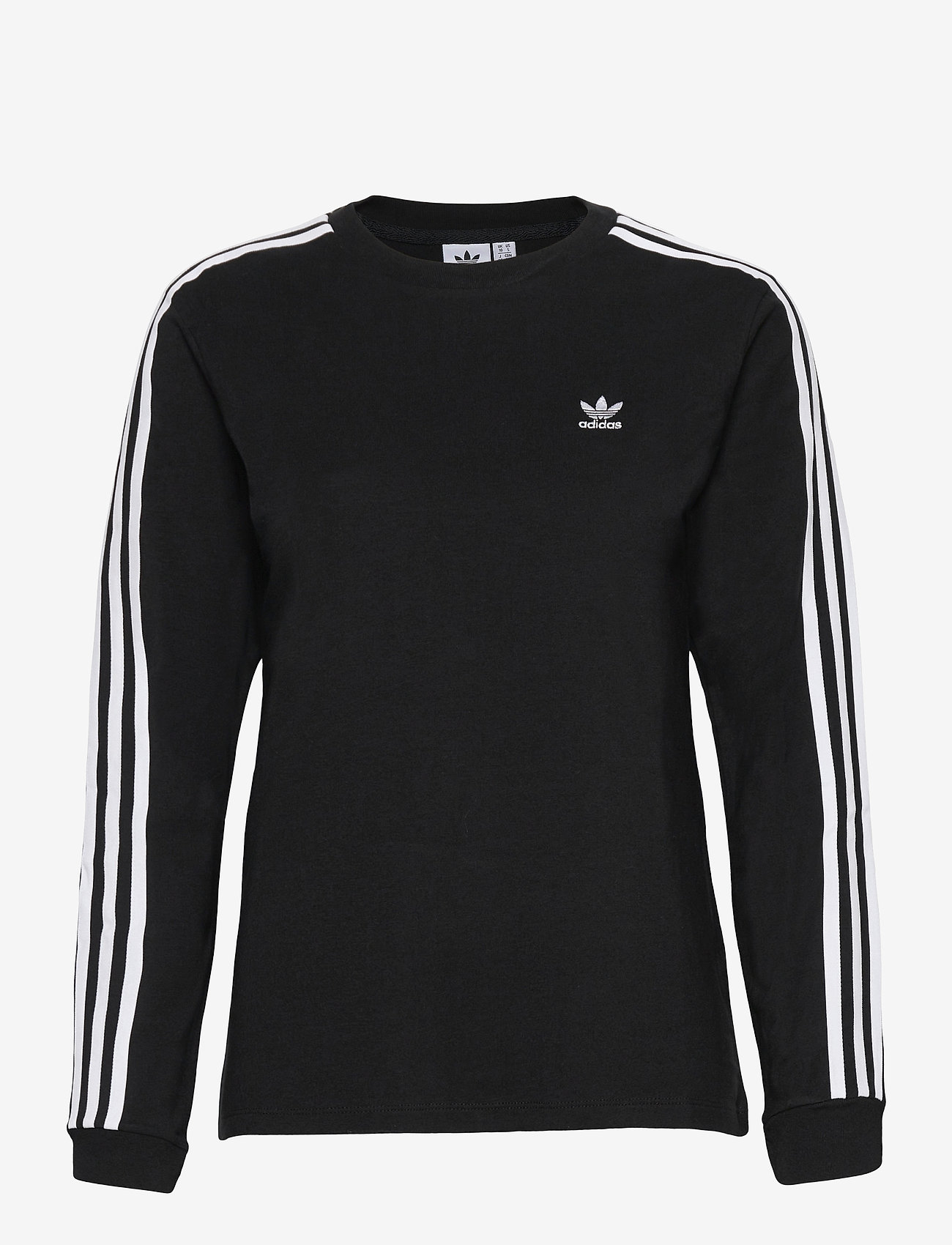 adidas Originals - Adicolor Classics Long-Sleeve Top - langærmede t-shirts - black - 1