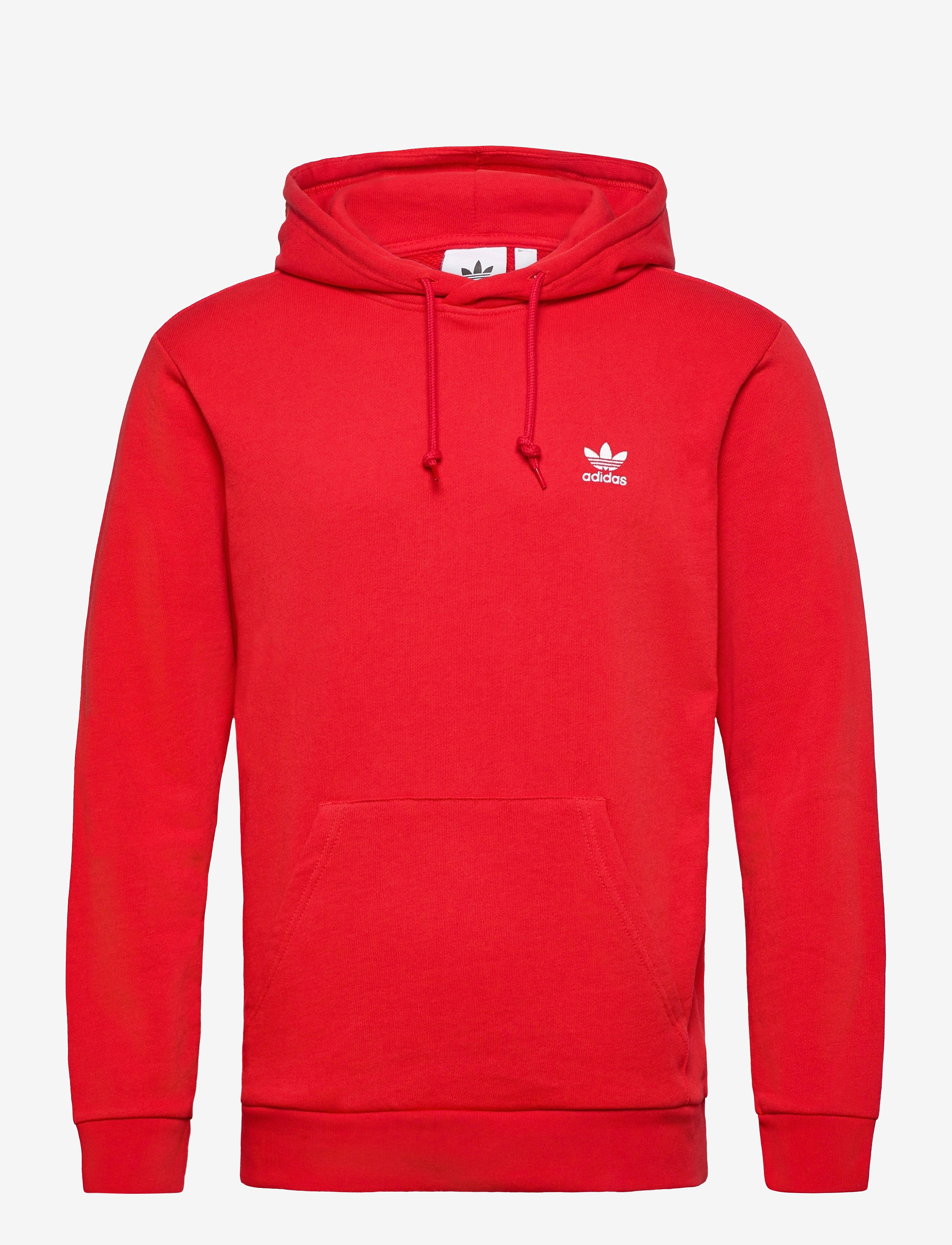 adidas Originals - Trefoil Essentials Hoodie - scarle - 1