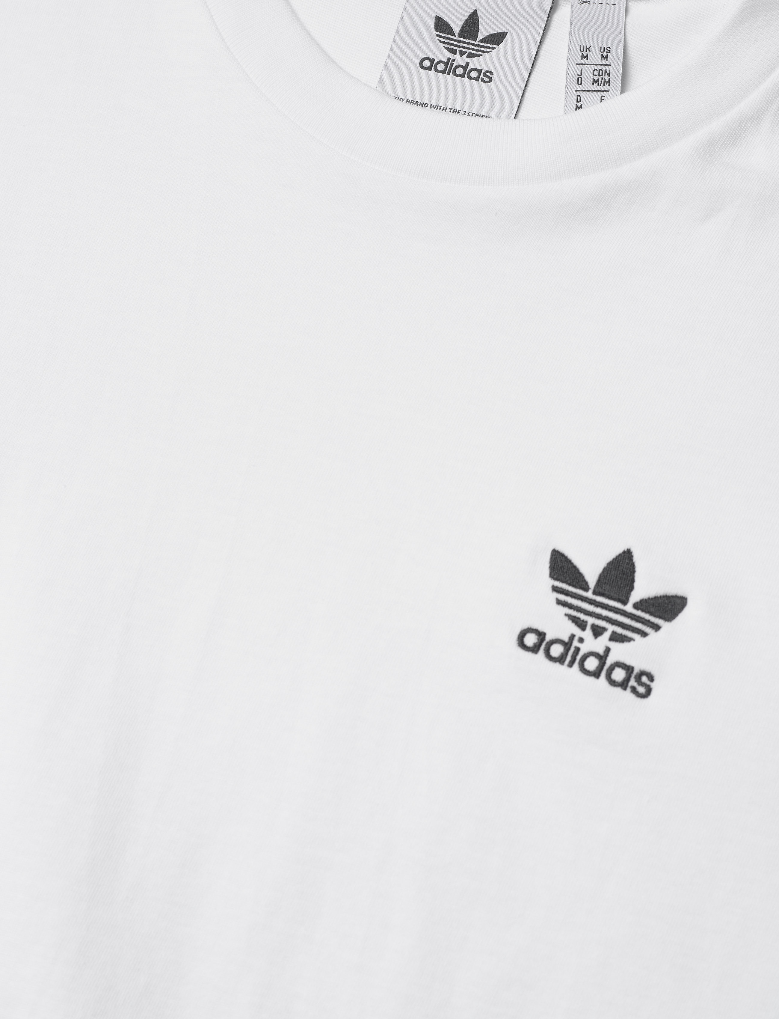 adidas Originals - Adicolor Essentials Trefoil T-Shirt - white - 4