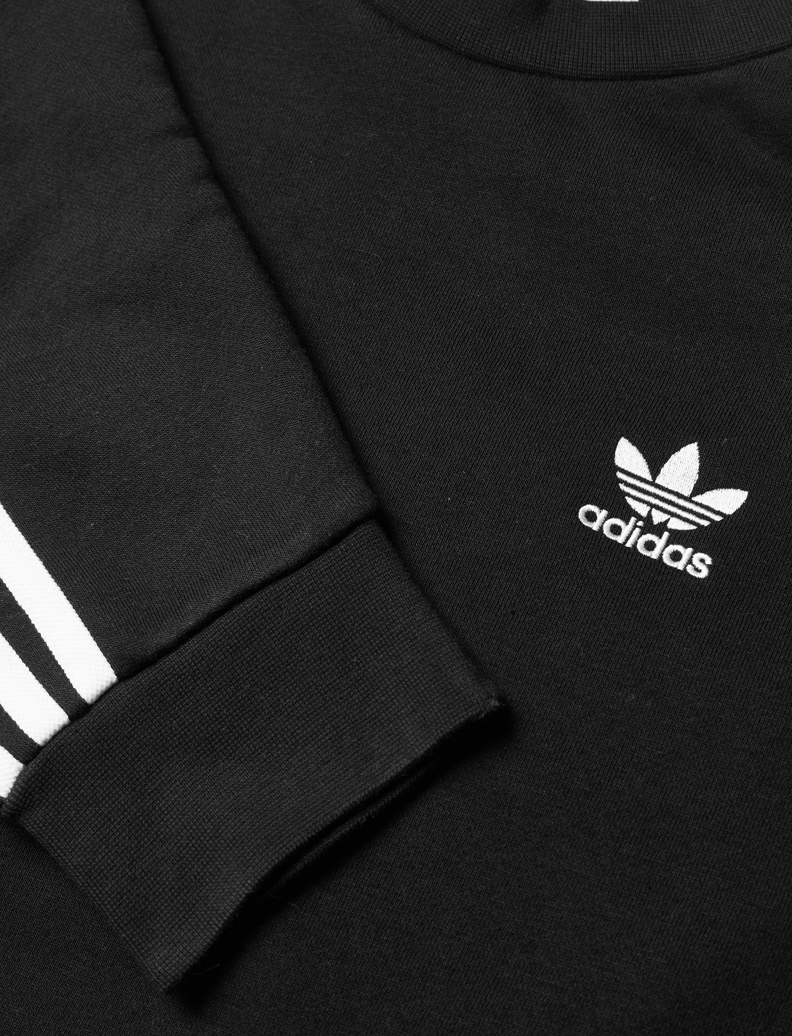 adidas Originals - Adicolor Classics 3-Stripes Crew Sweatshirt - black - 2