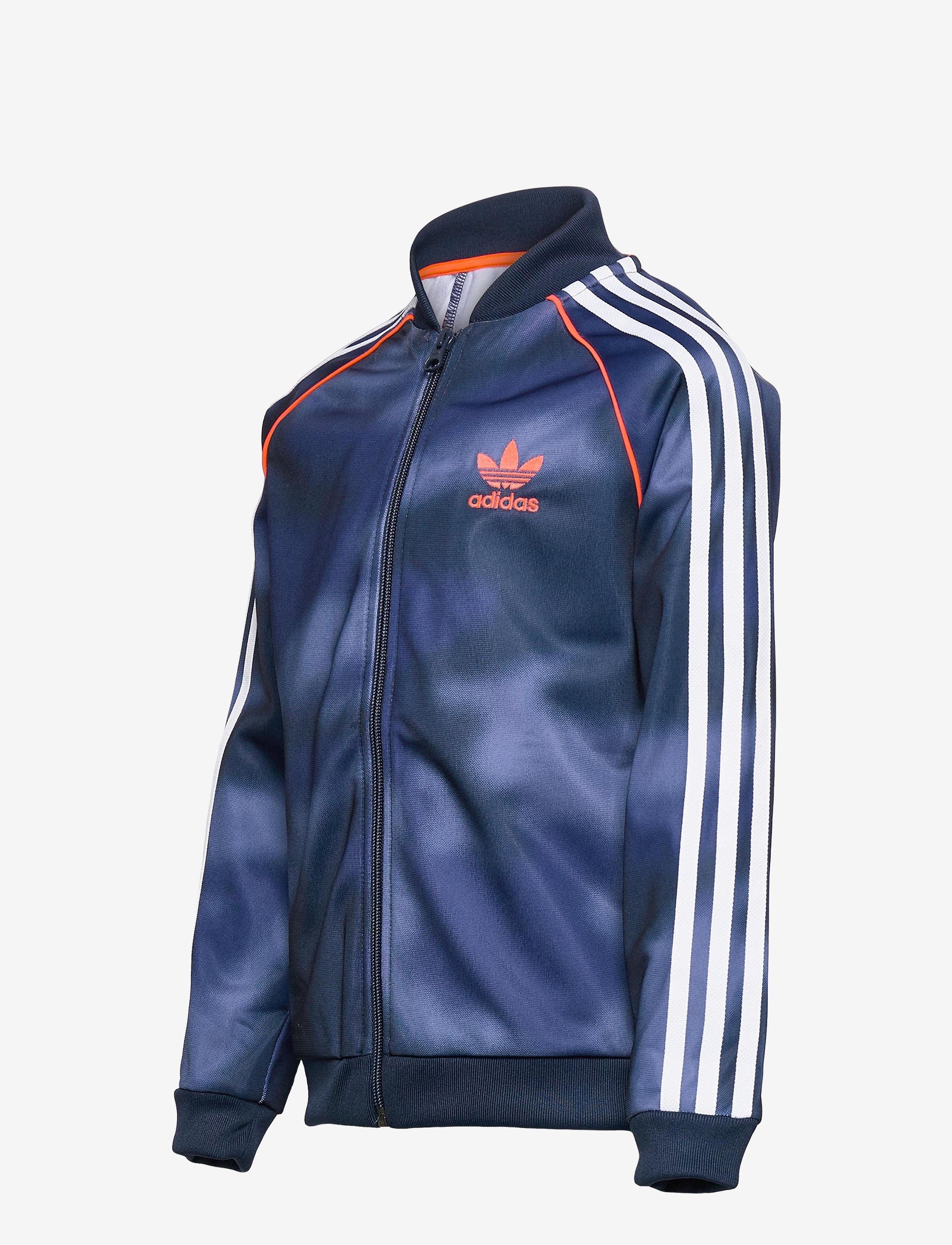 adidas Originals - Allover Print Camo SST Track Jacket - creblu/multco/white/a - 2