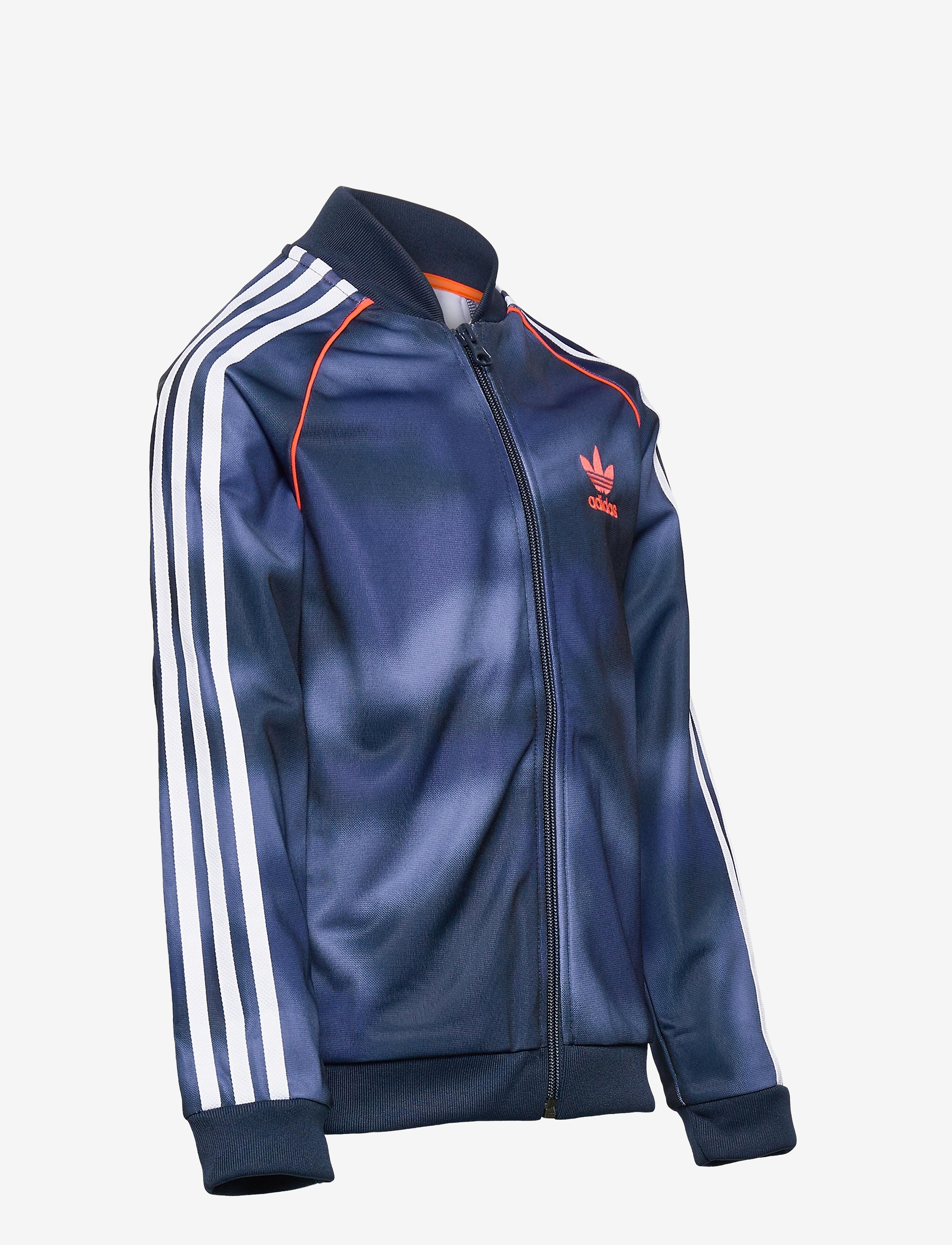 adidas Originals - Allover Print Camo SST Track Jacket - creblu/multco/white/a - 3