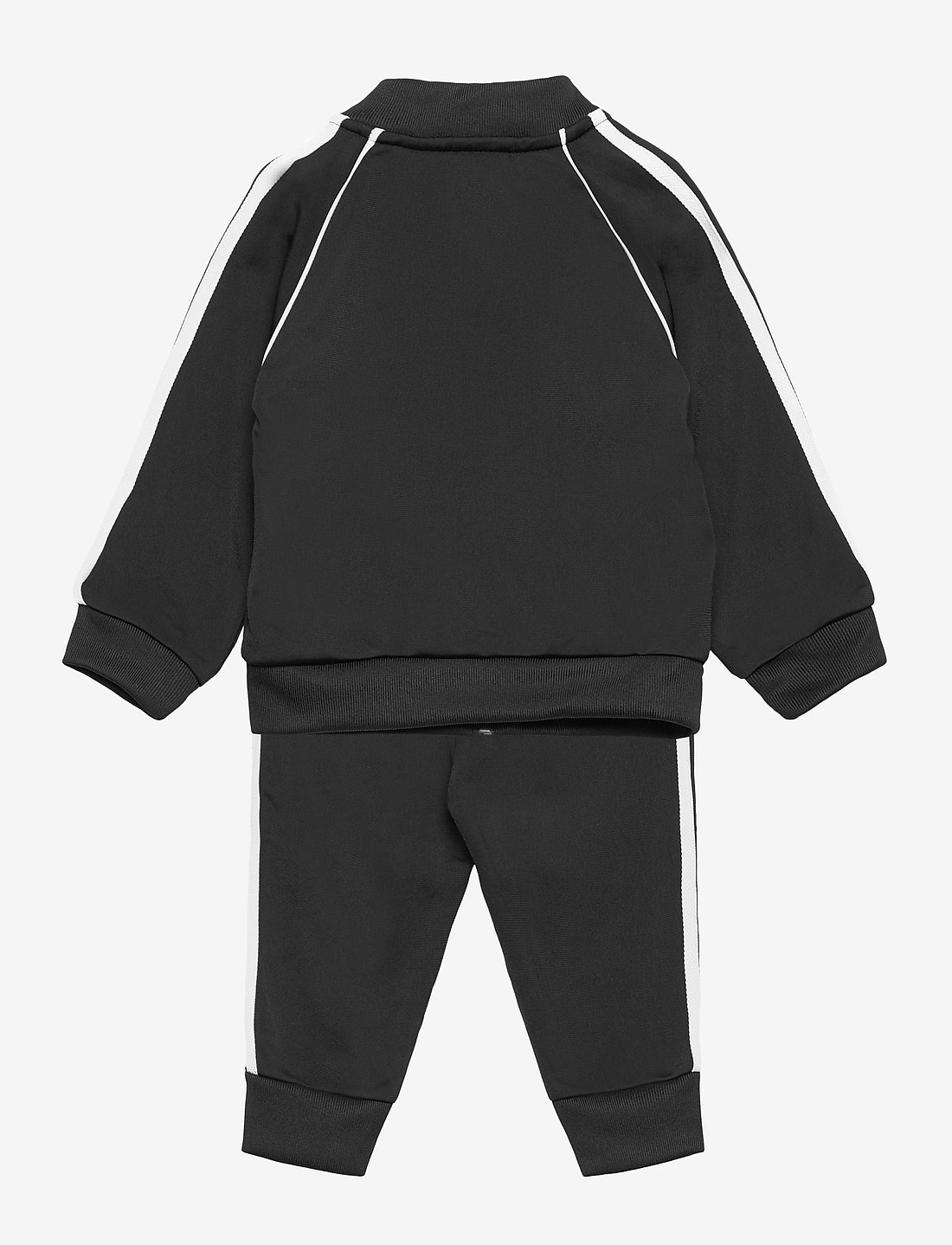 Black and white adidas tracksuit sales