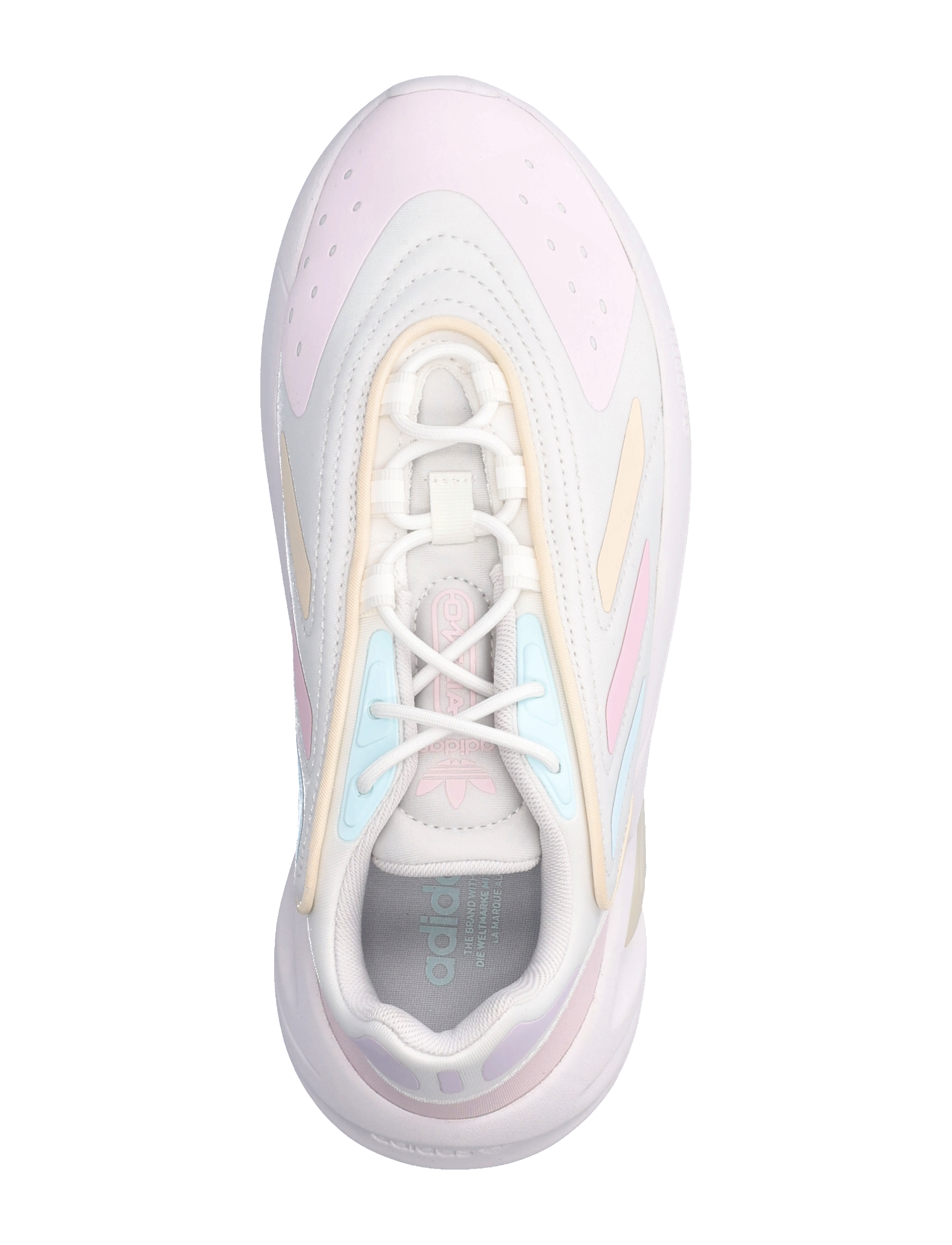 adidas Originals - OZELIA Shoes - ftwwht/almpnk/almblu - 3