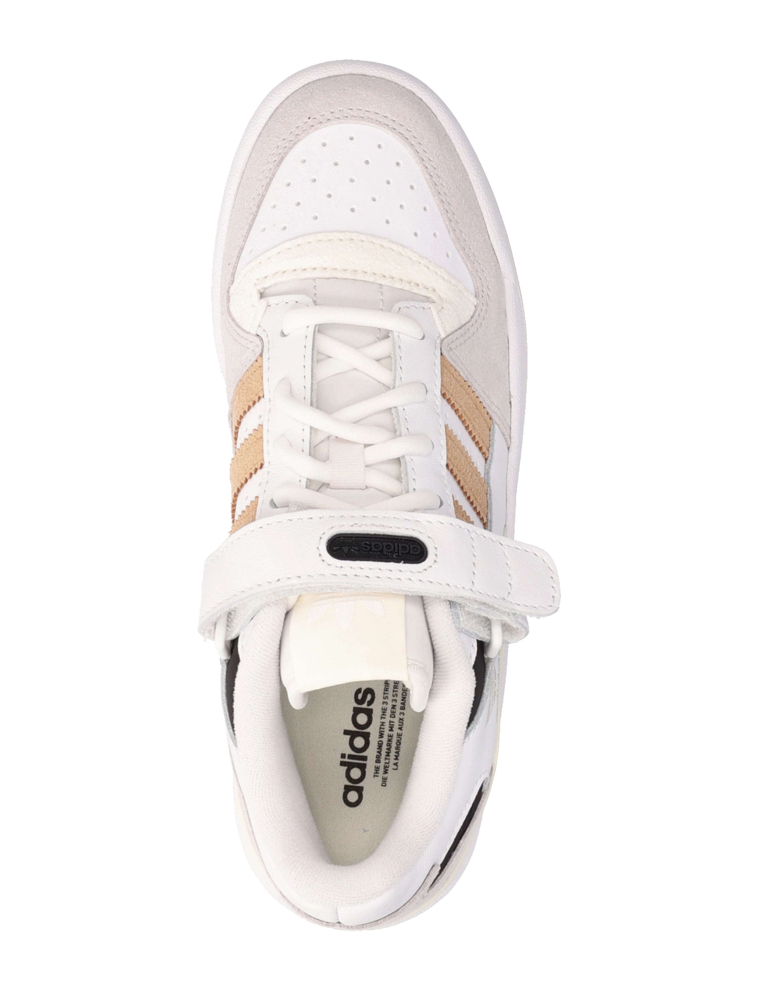 adidas Originals - Forum Low Shoes - låga sneakers - ftwwht/magbei/cblack - 3