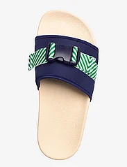 adidas Originals - Pouchylette Slides - sportiska stila apavi - ngtsky/bliora/blipnk - 3