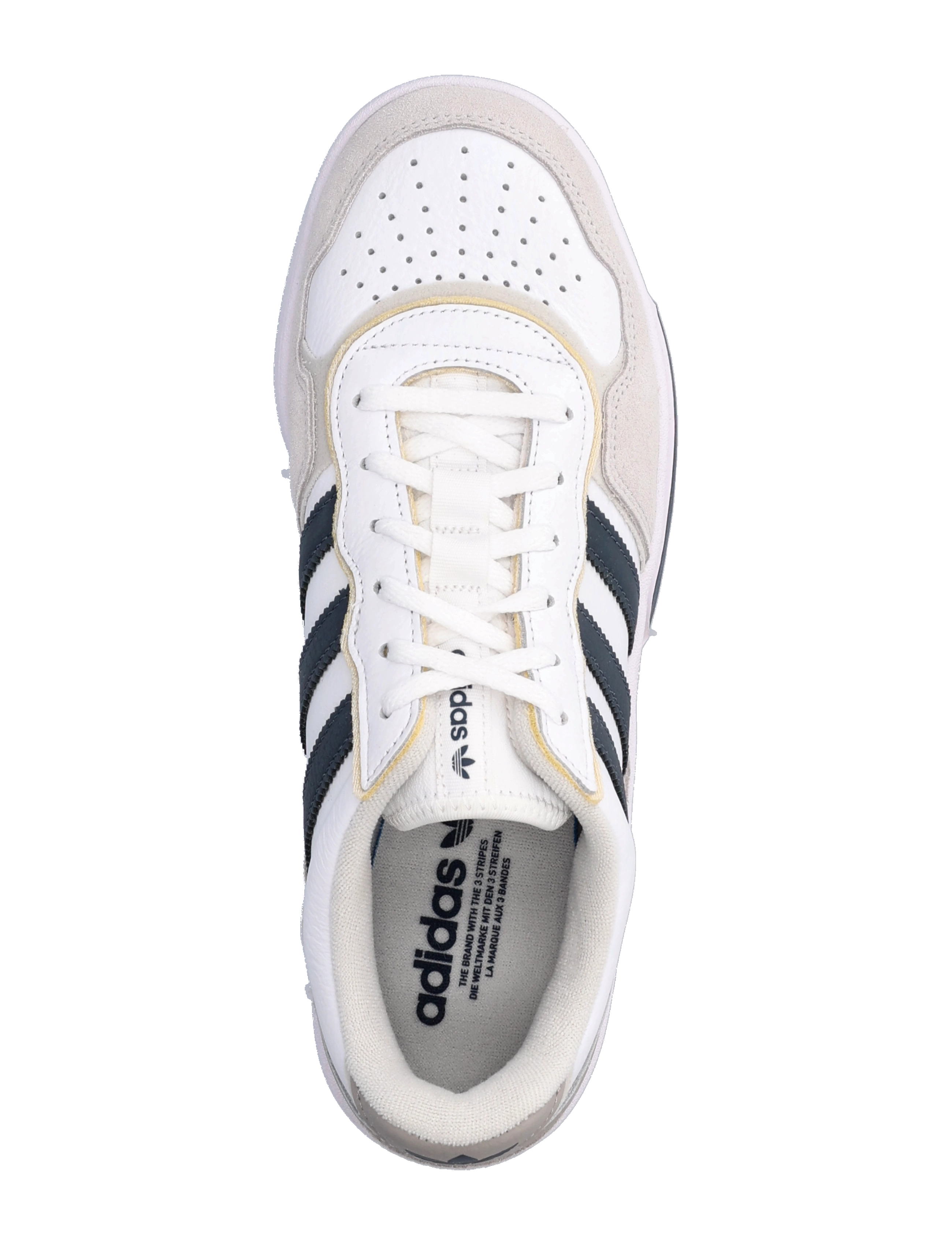 adidas Originals - Court Refit Shoes - ftwwht/greone/greone - 3