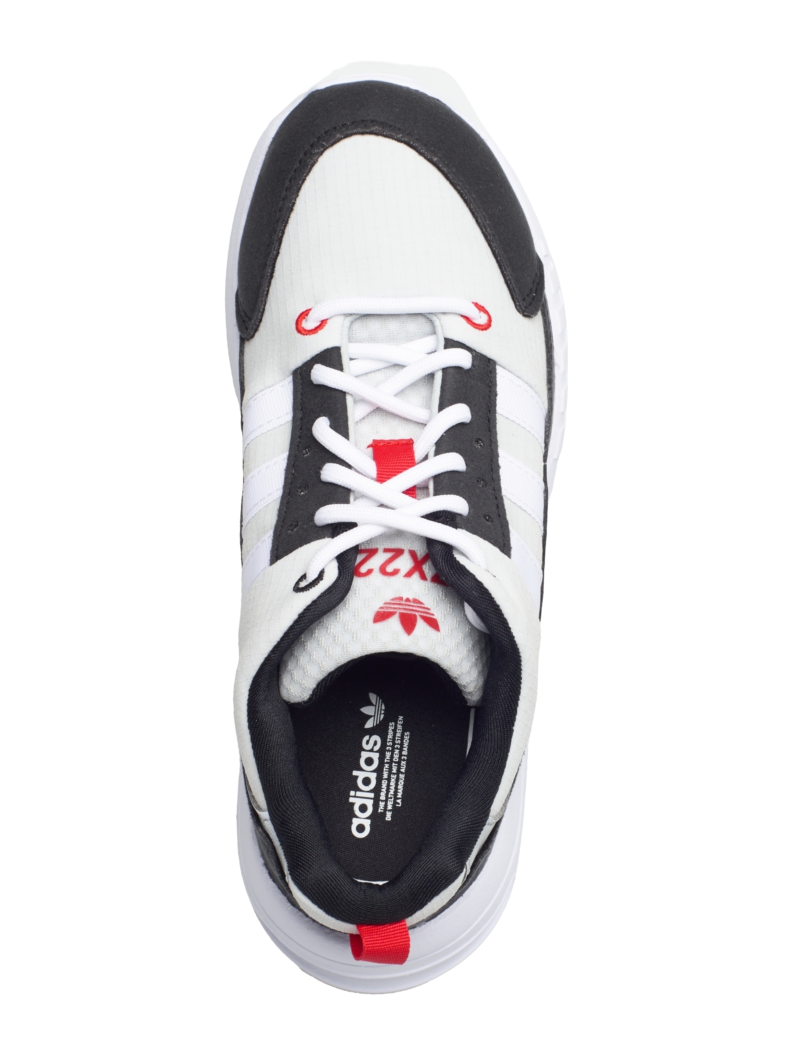 adidas Originals - ZX 22 BOOST Shoes - cblack/ftwwht/vivred - 3
