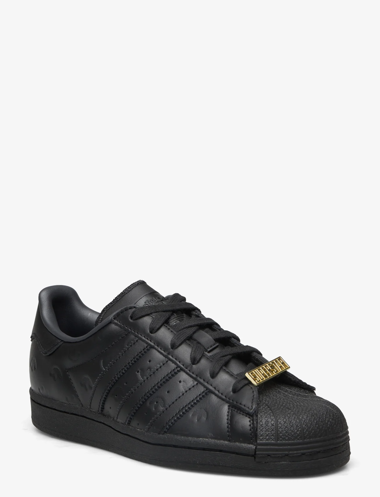 adidas Originals - Superstar Shoes - lave sneakers - cblack/cblack/carbon - 0