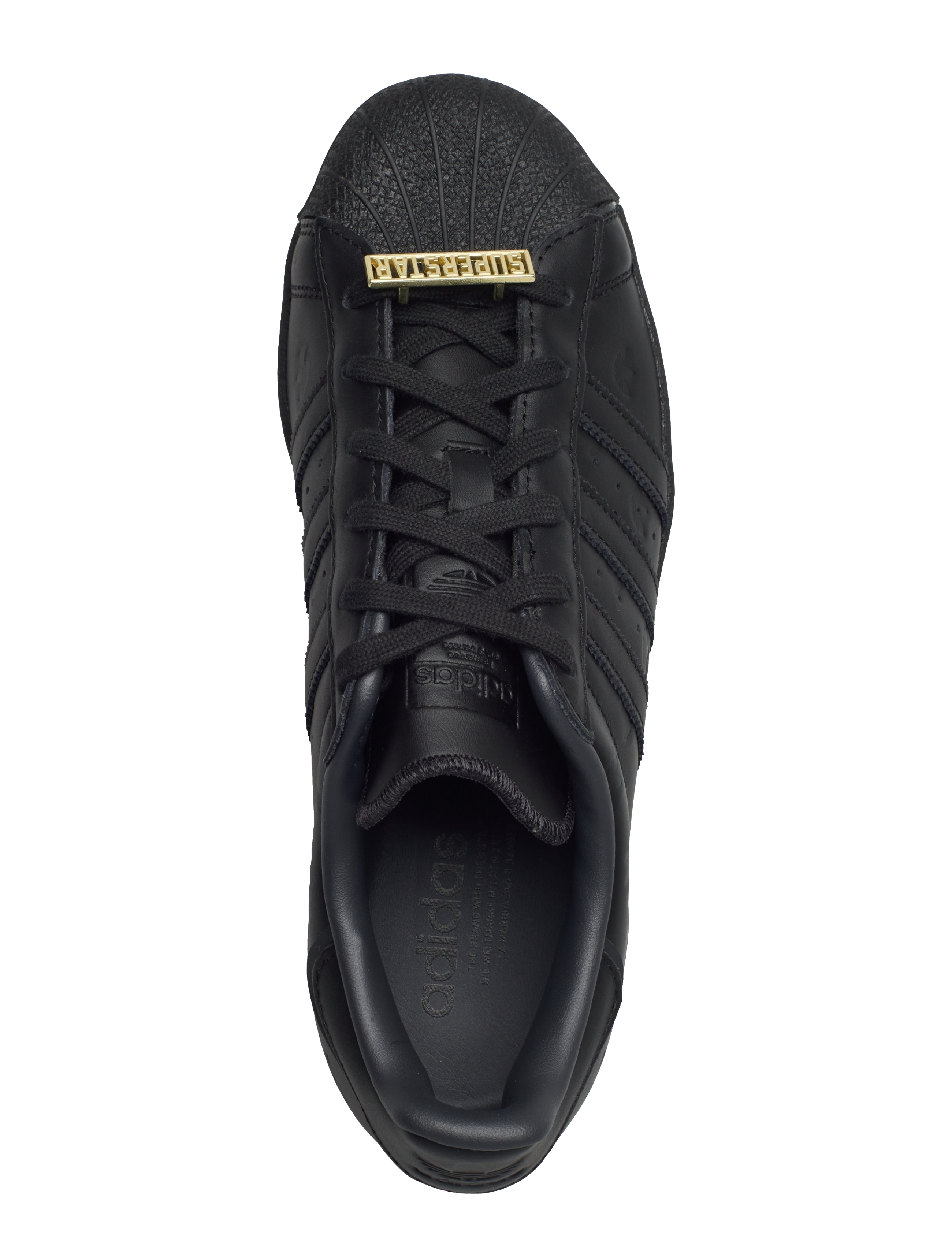 adidas Originals - Superstar Shoes - cblack/cblack/carbon - 3