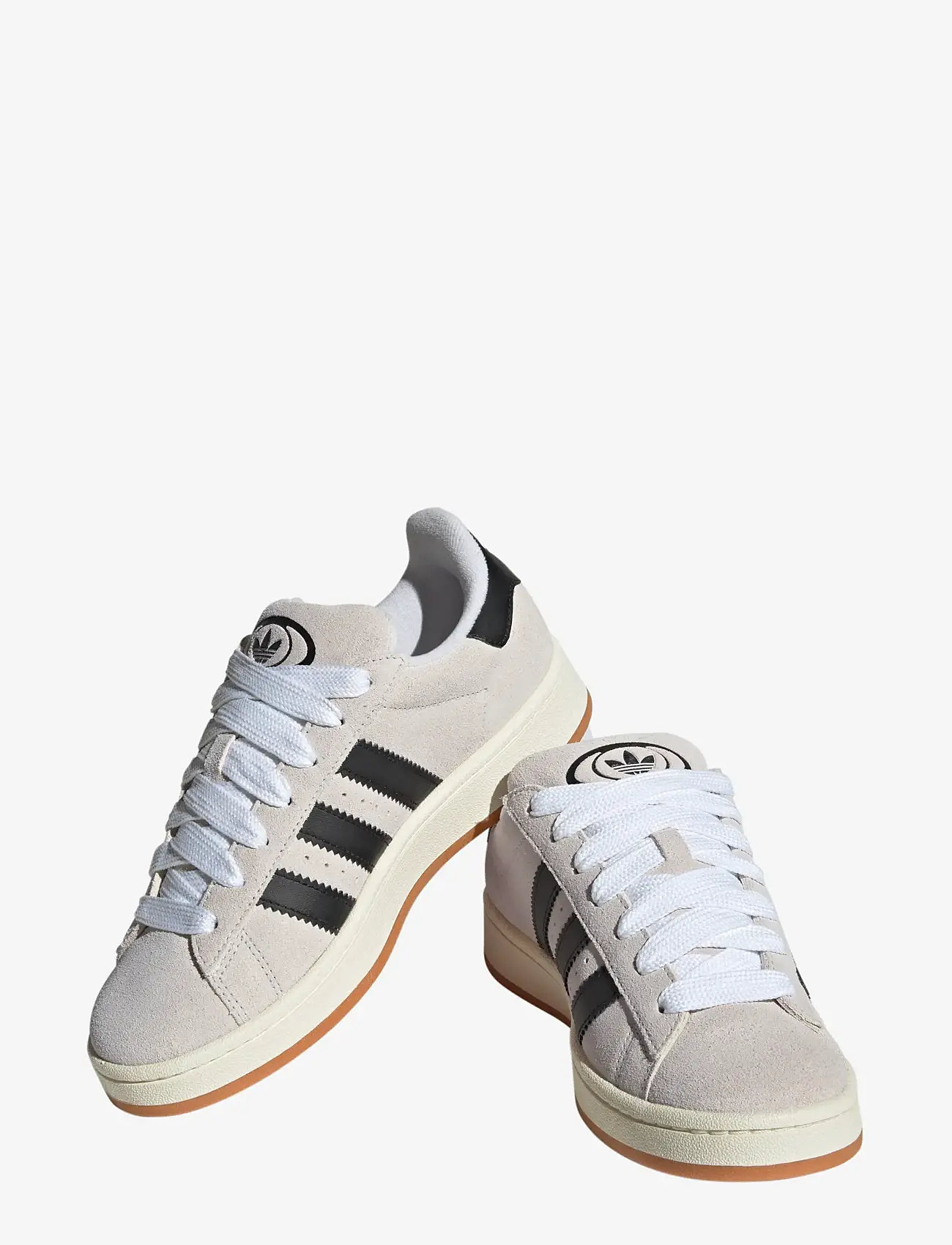 adidas Originals - CAMPUS 00s W - niedriger schnitt - crywht/cblack/owhite - 0