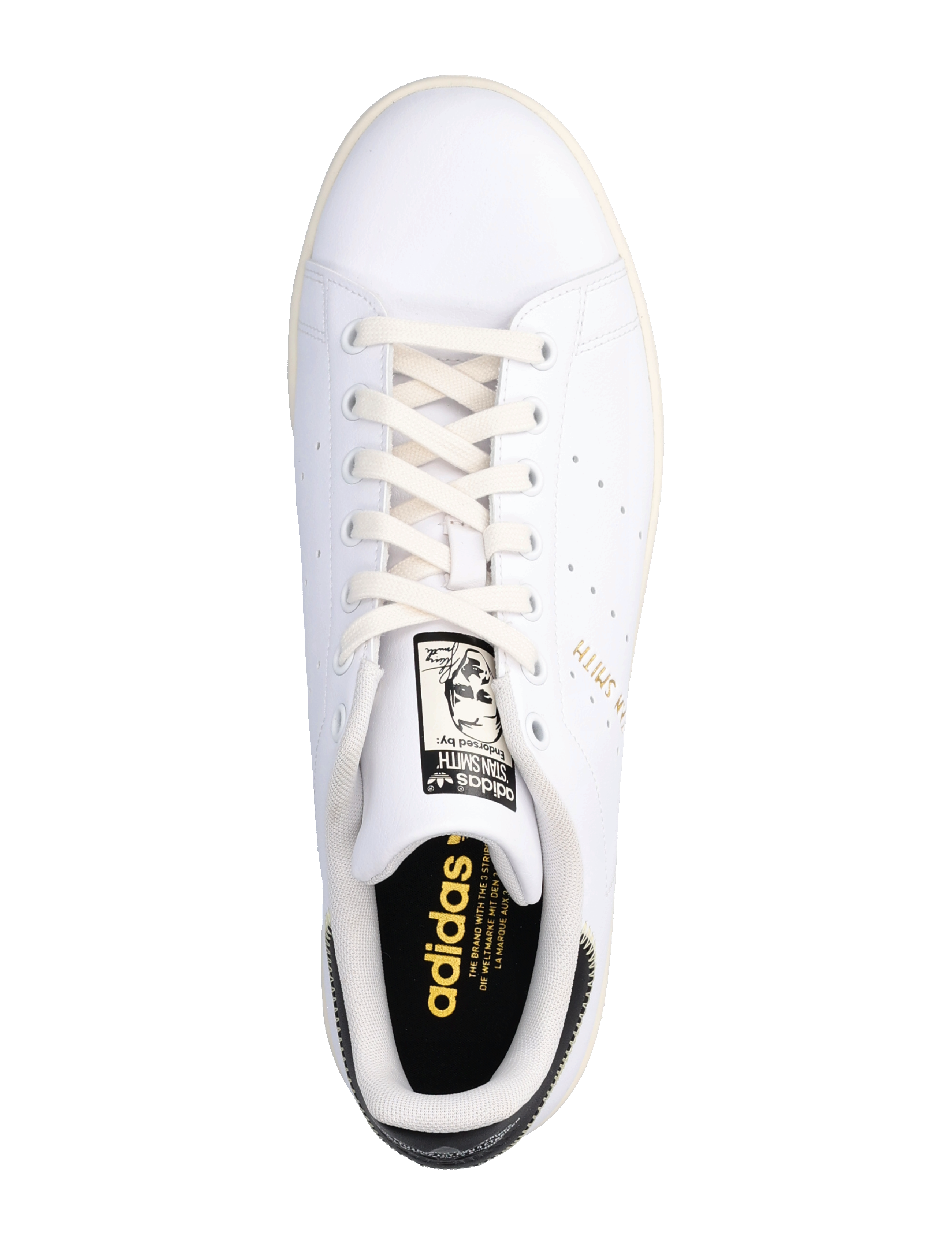 adidas Originals - Stan Smith Shoes - ftwwht/cblack/almyel - 3