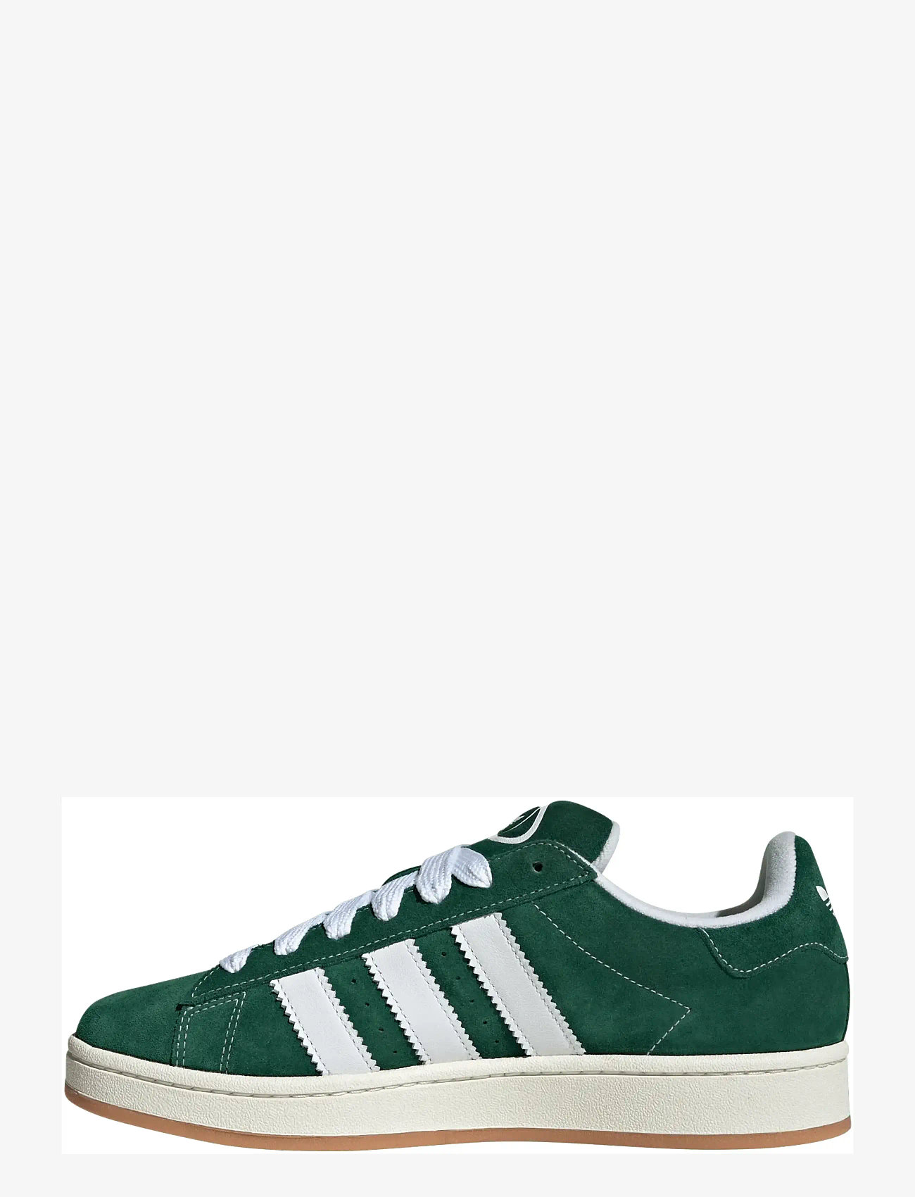 adidas Originals - CAMPUS 00s - niedriger schnitt - drkgrn/ftwwht/owhite - 2