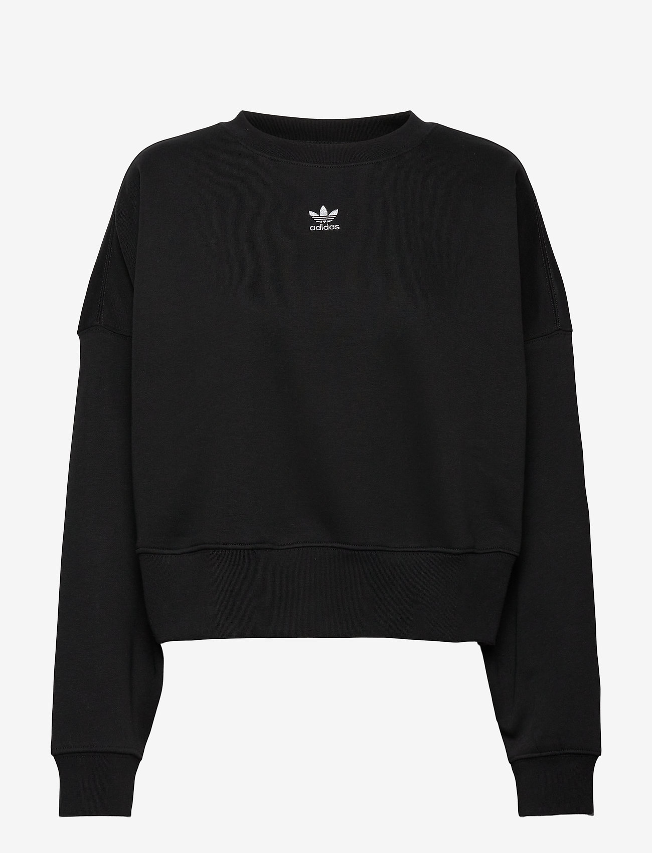 adidas Originals - Adicolor Essentials Fleece Sweatshirt - kvinnor - black - 0