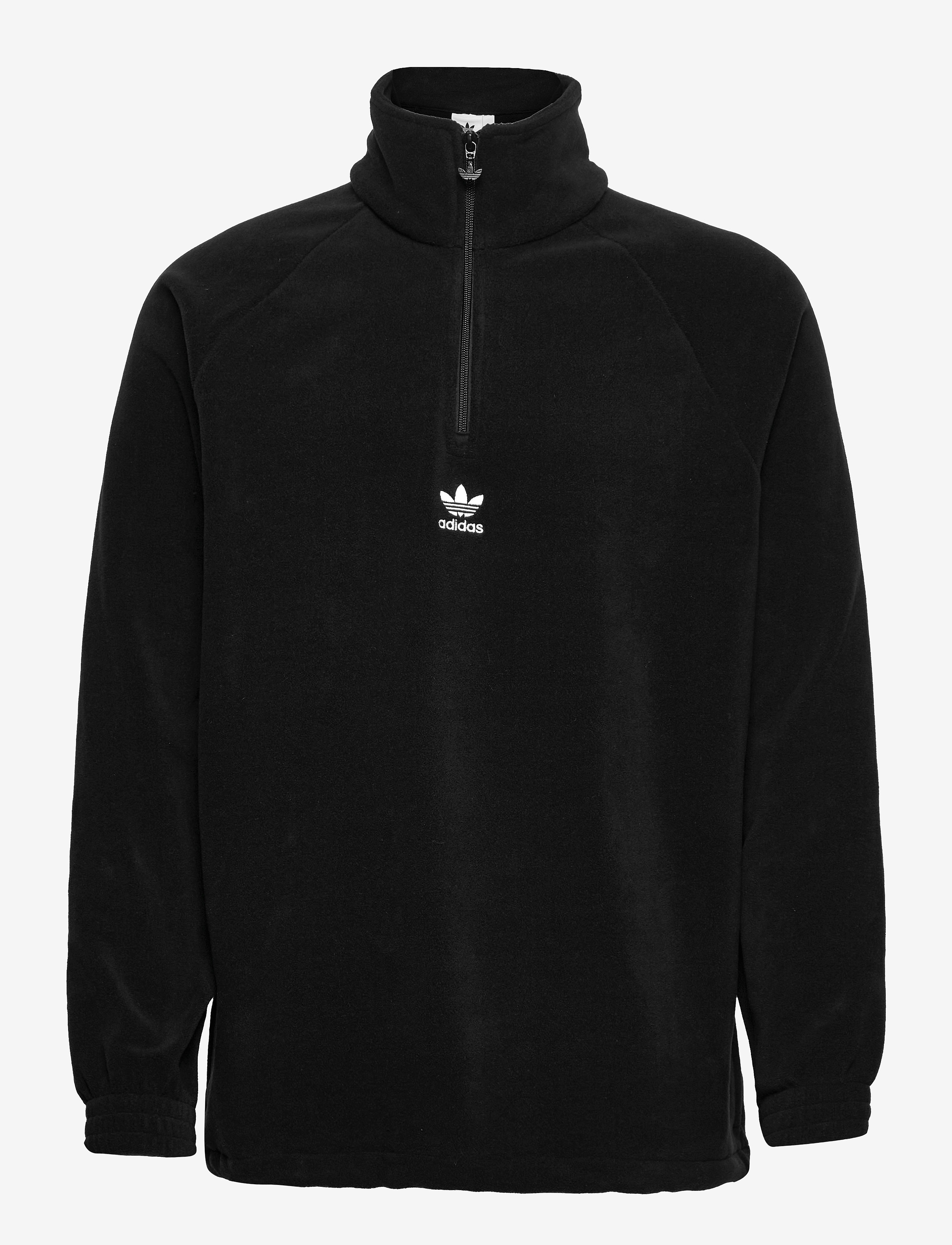 adidas Originals - Adicolor Classics Teddy Fleece Half-Zip Jacket - black - 1