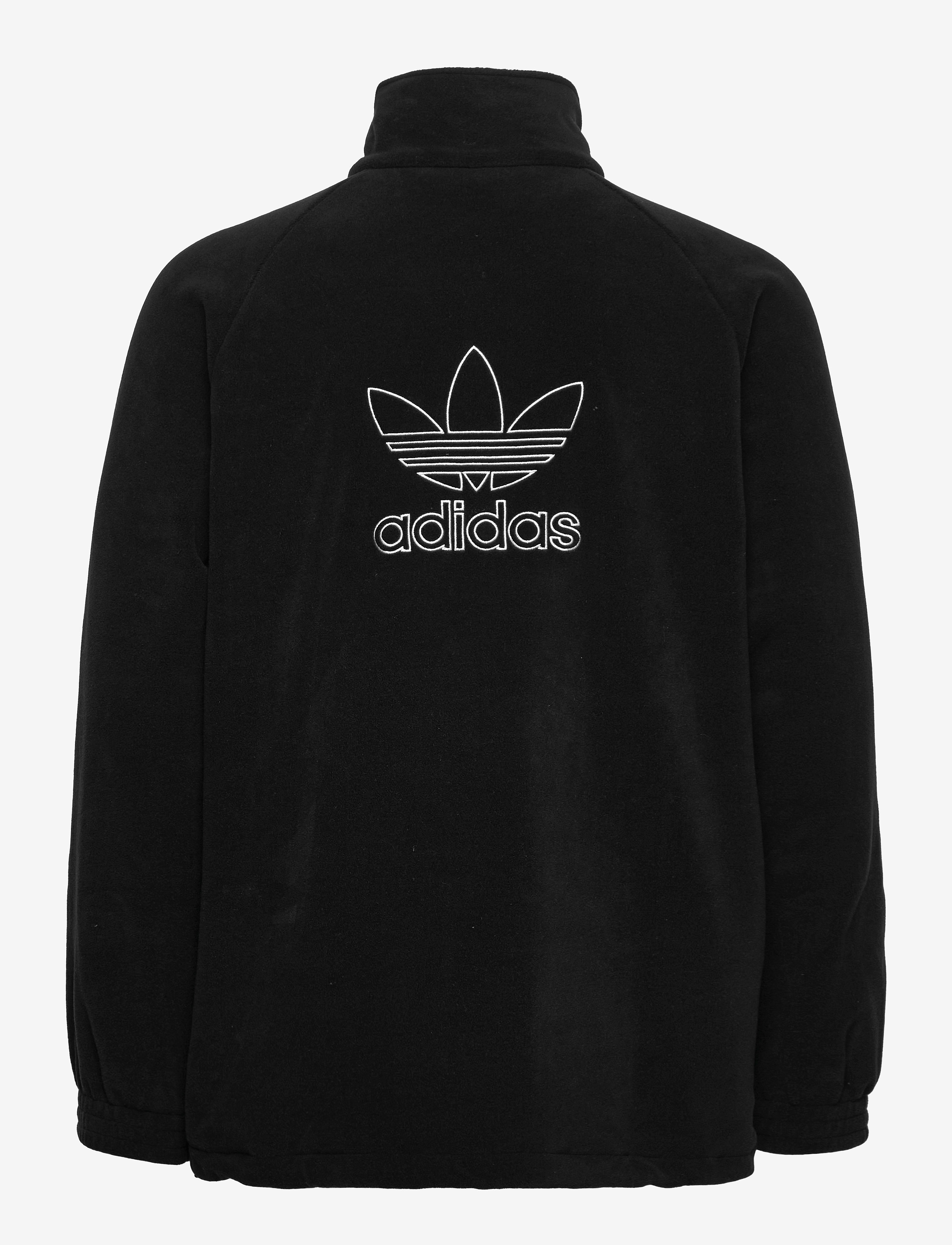 adidas Originals - Adicolor Classics Teddy Fleece Half-Zip Jacket - black - 2