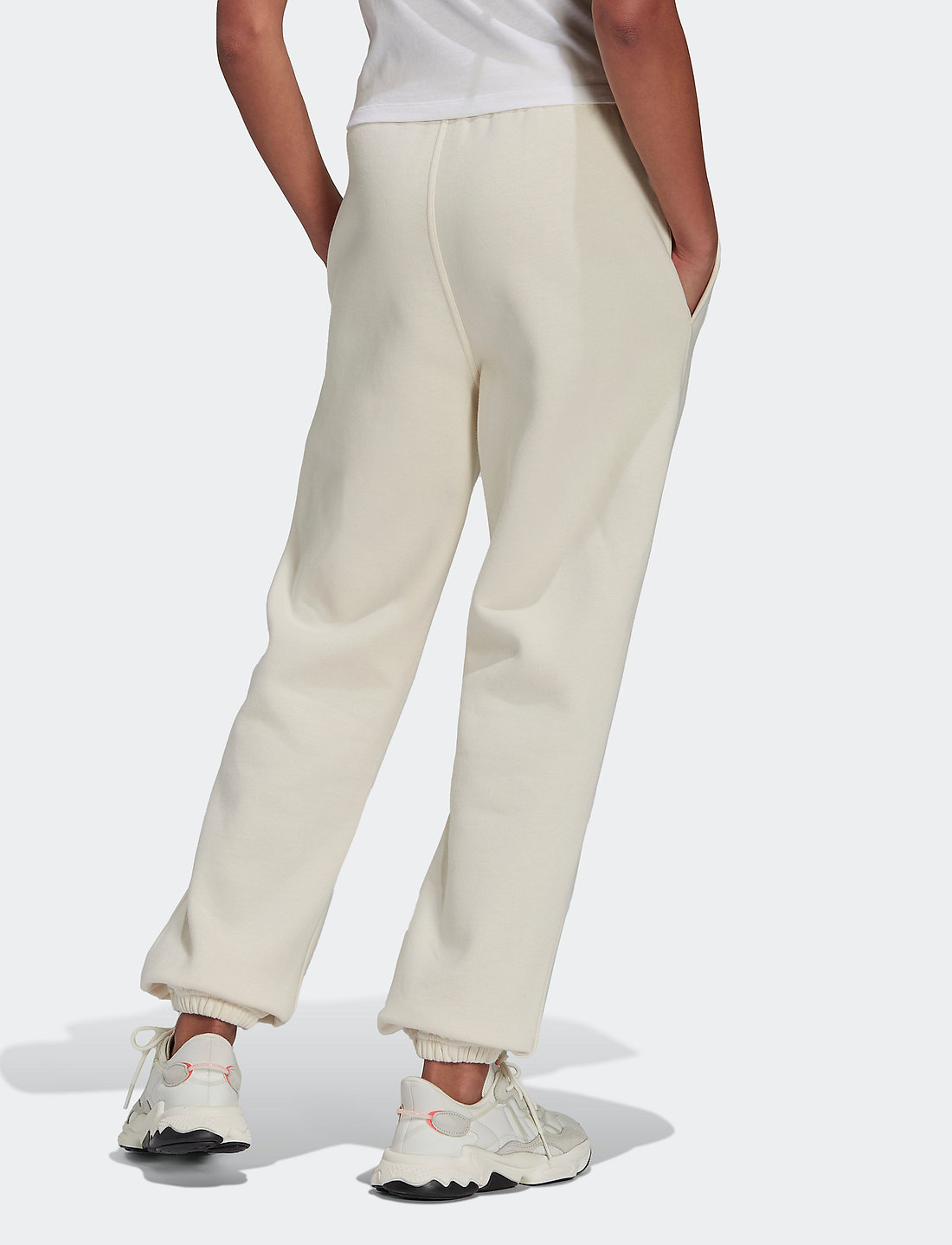 Adidas fleece joggers womens hotsell