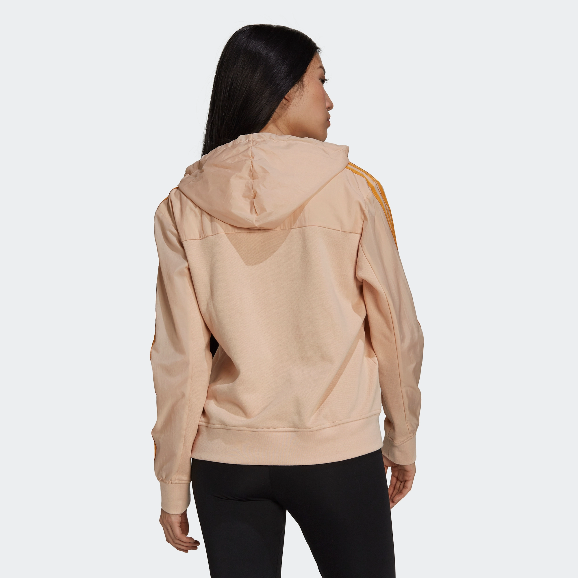 adidas Originals - OVERSIZED HOODIE - halblu - 3