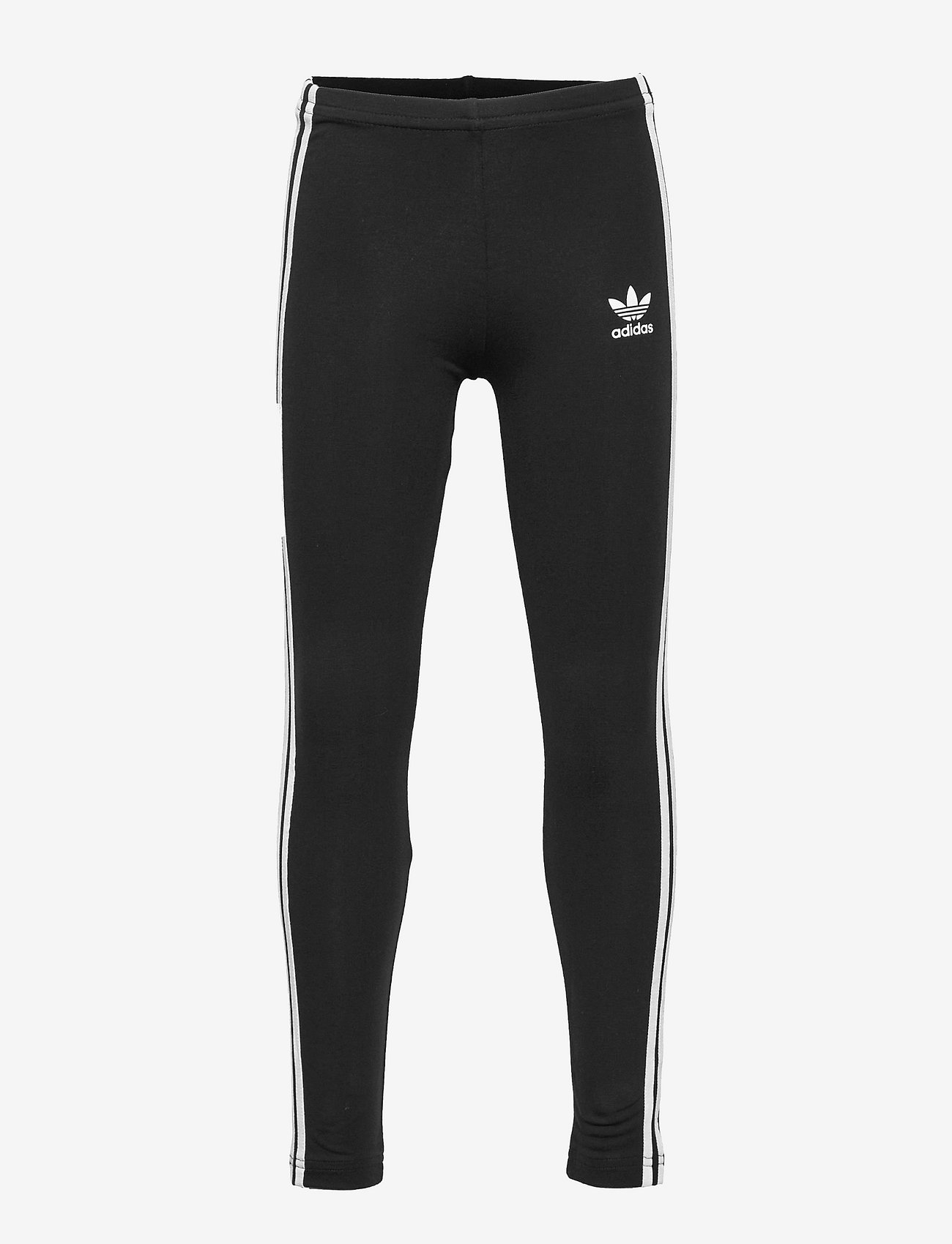 adidas Originals - LEGGINGS - black/white - 0
