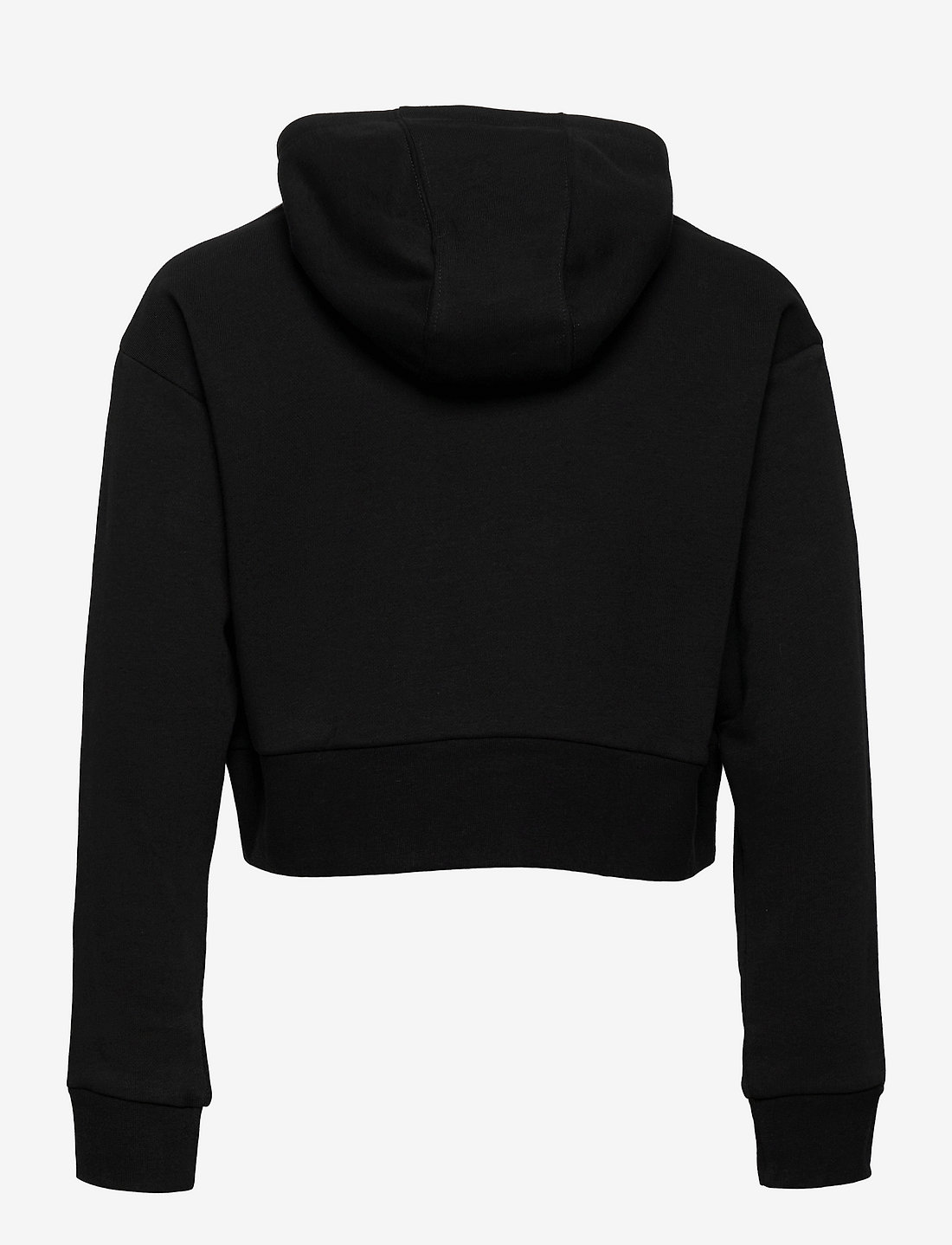 Adidas adicolor black cropped hoodie hot sale