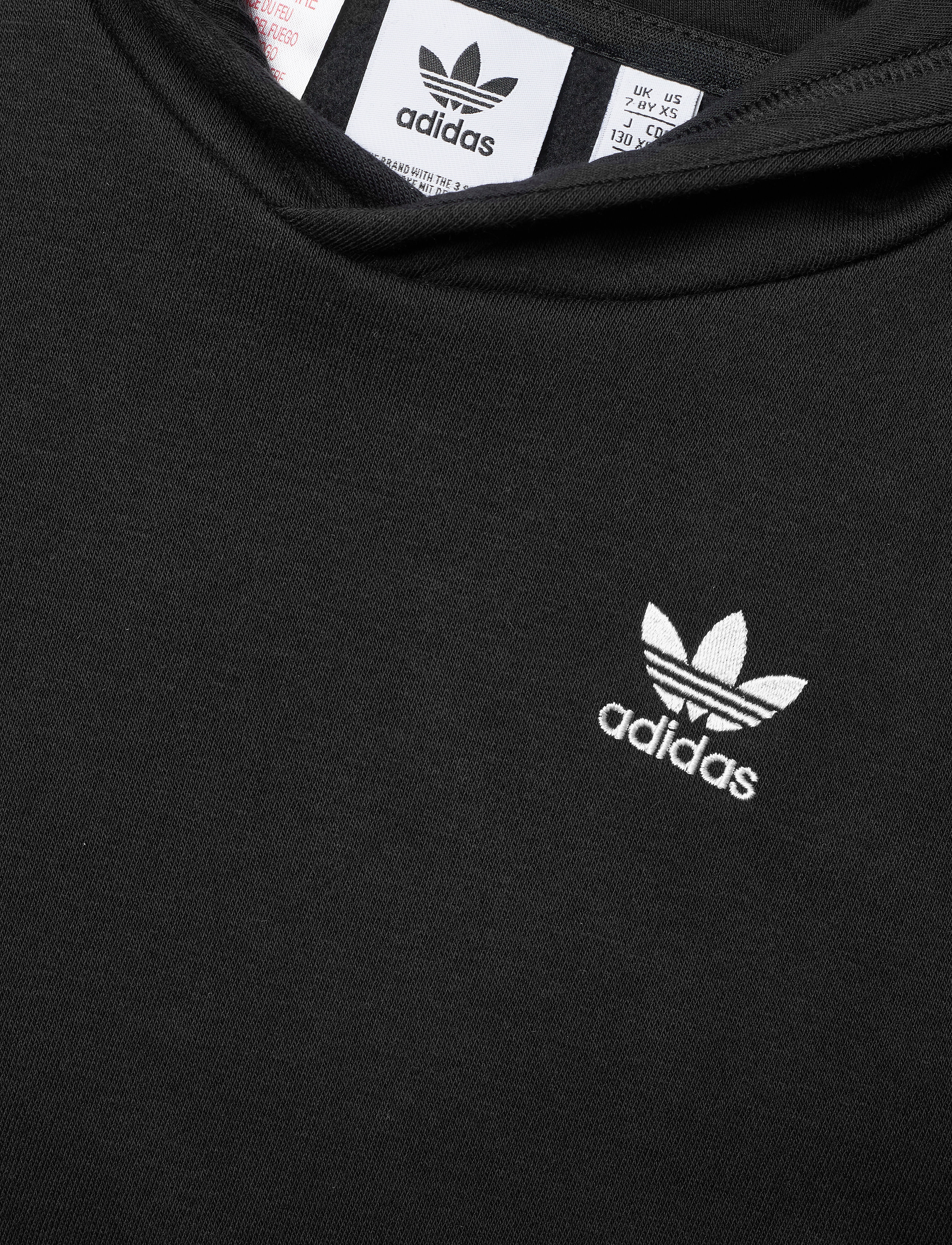 adidas Originals - HOODIE - black/white - 2