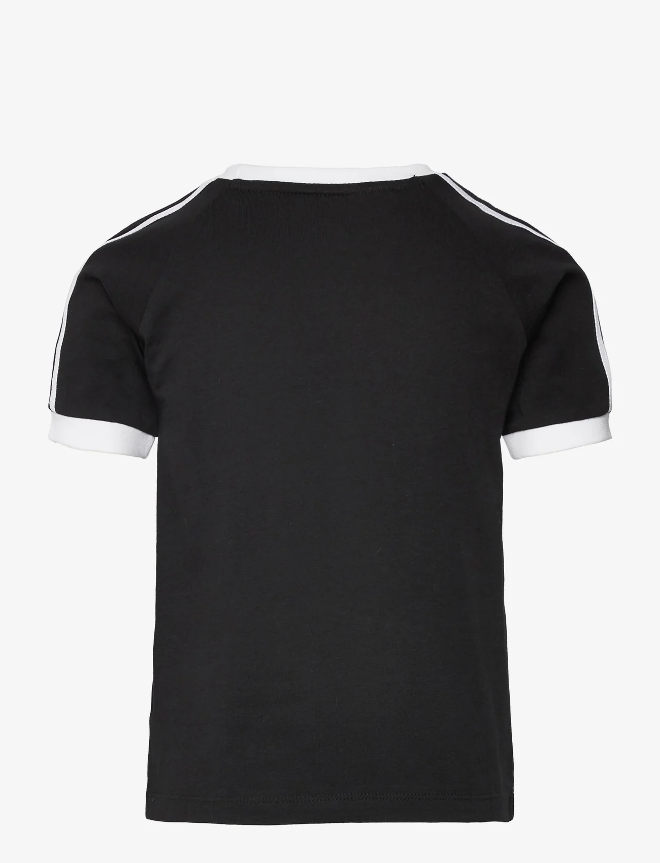 adidas Originals - 3STRIPES TEE - marškinėliai trumpomis rankovėmis - black/white - 1