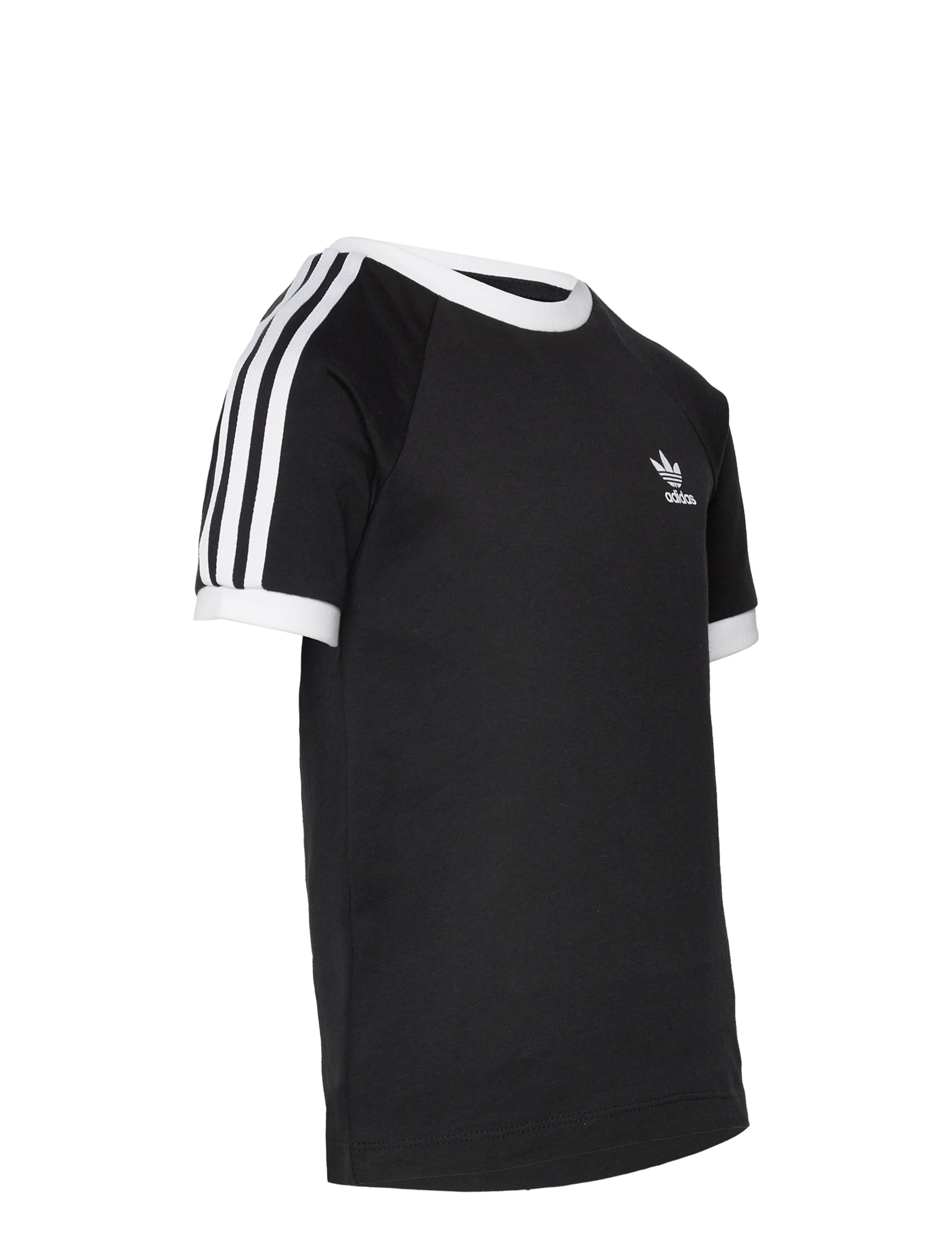 adidas Originals - 3STRIPES TEE - black/white - 3