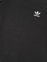 adidas Originals - 3STRIPES TEE - kortermede t-skjorter - black/white - 4