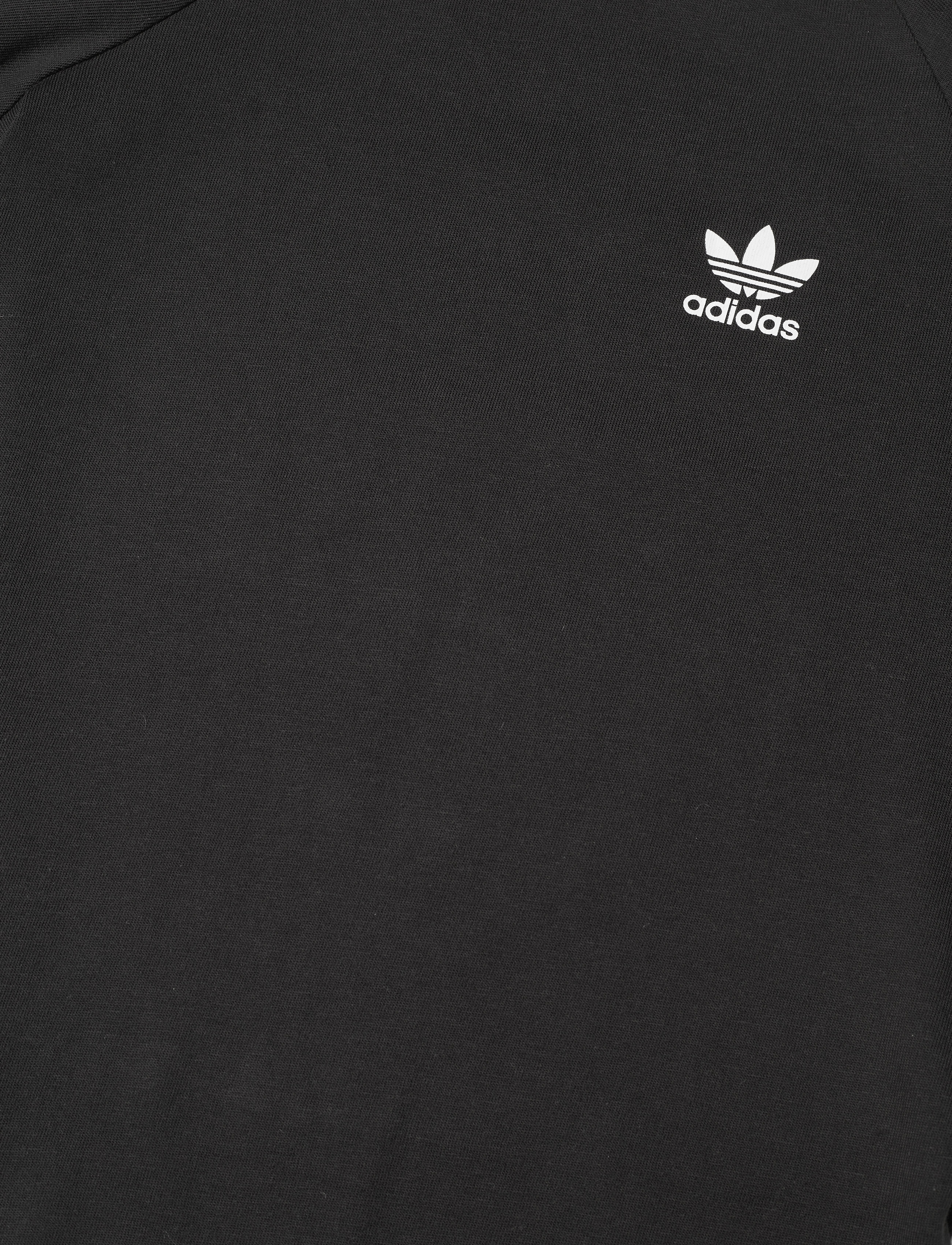 adidas Originals - 3STRIPES TEE - black/white - 4