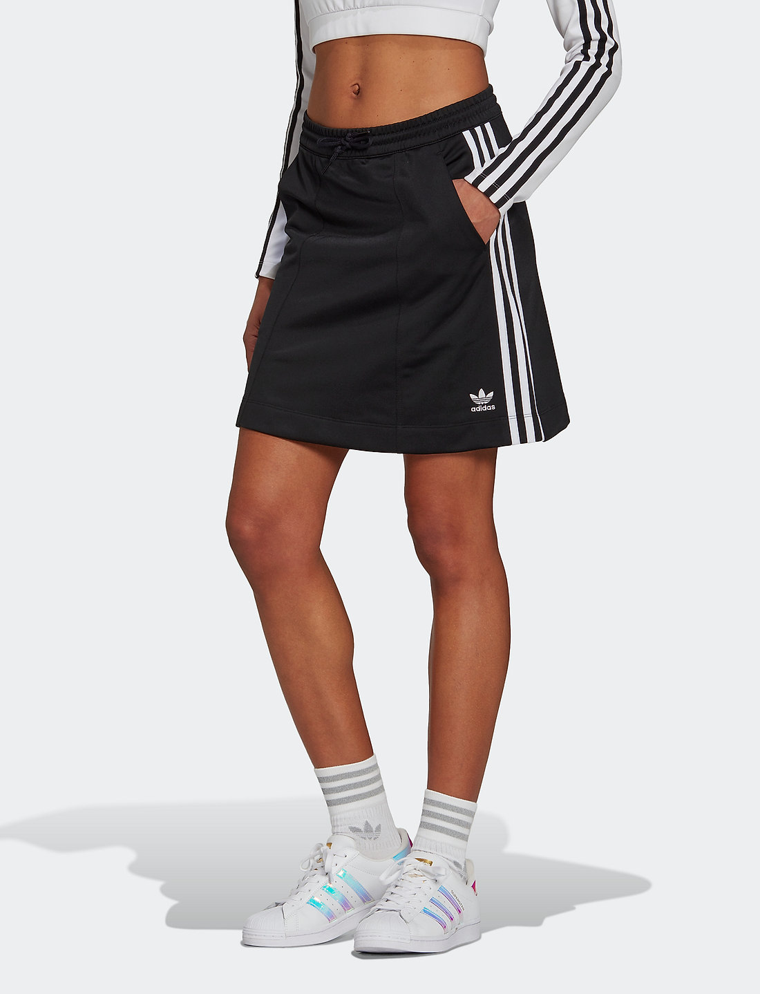 adidas Originals Adicolor Classics Tricot Skirt W Black 12.92