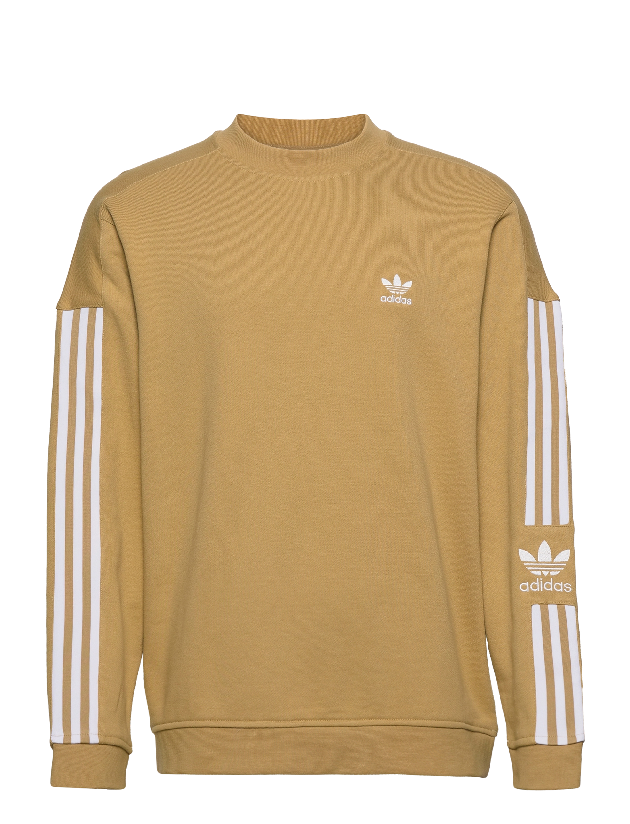 adidas Originals - Adicolor Classics Lock-Up Trefoil Crewneck Sweatshirt - beiton - 1